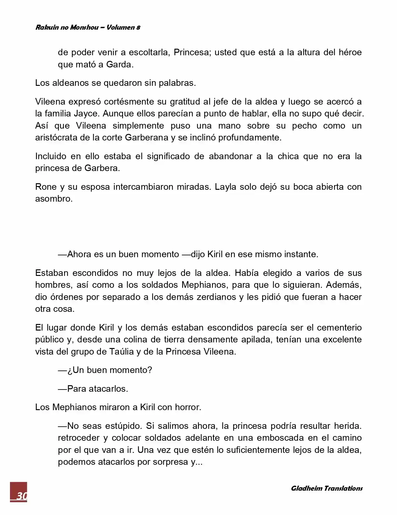 Rakuin No Monshou (Novela) - Capítulo 63 - Página 30 - LectorTMOo
