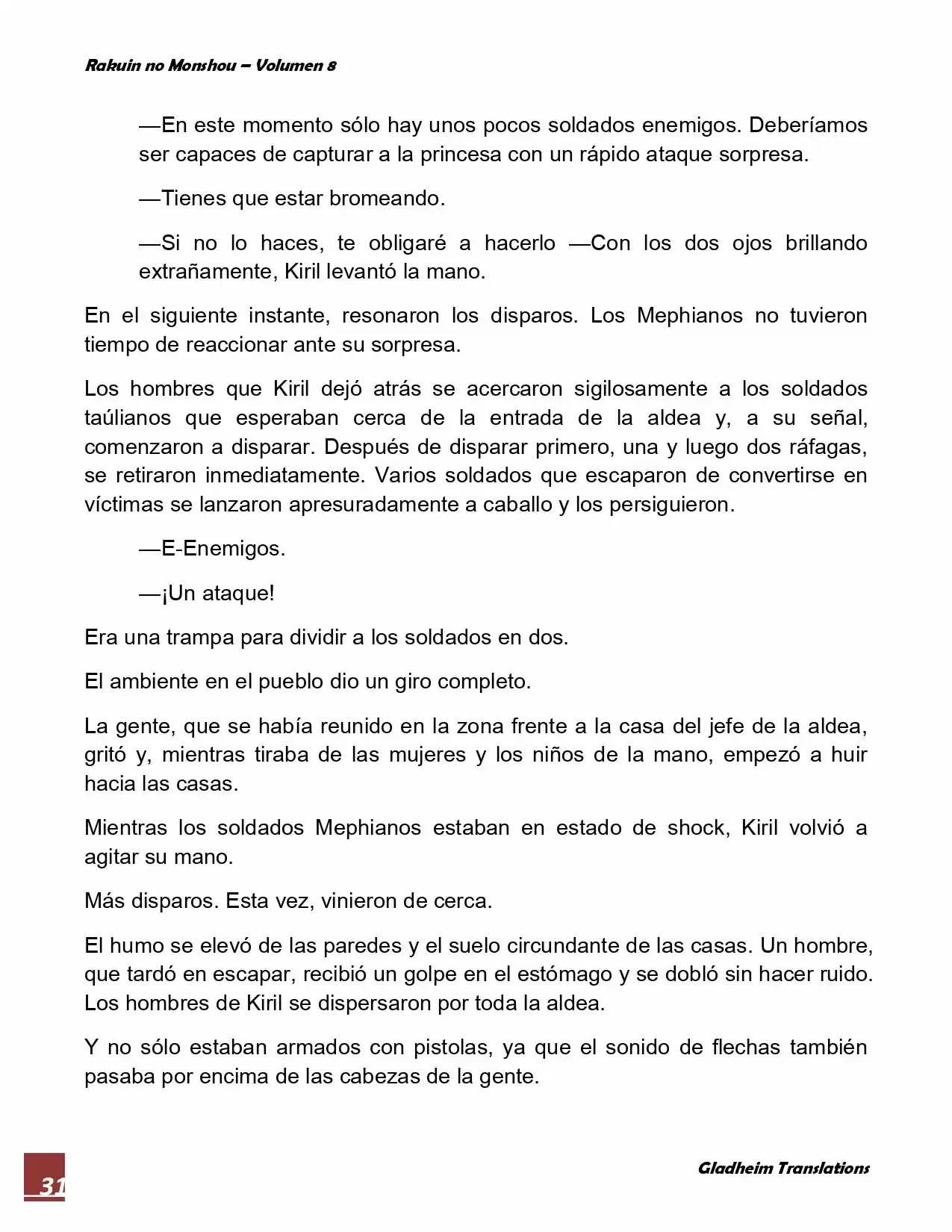 Rakuin No Monshou (Novela) - Capítulo 63 - Página 31 - LectorTMOo