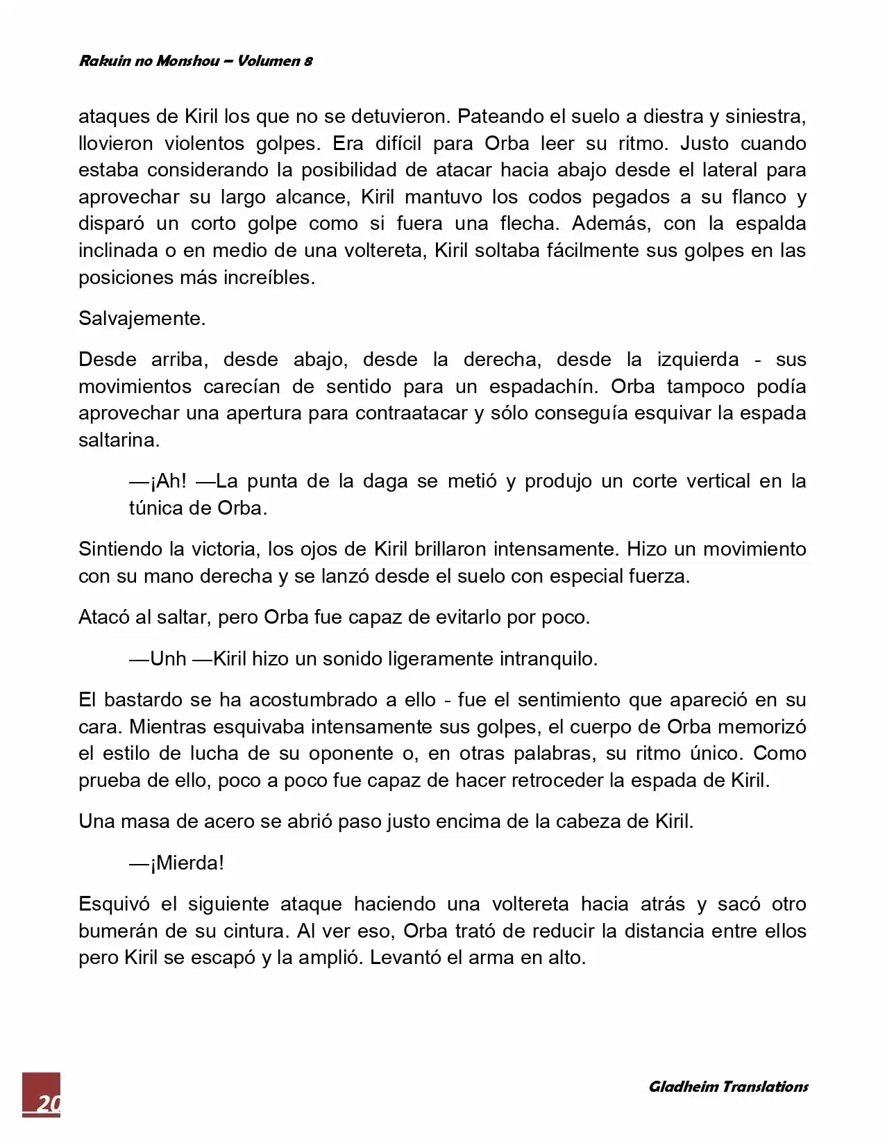 Rakuin No Monshou (Novela) - Capítulo 64 - Página 20 - LectorTMOo