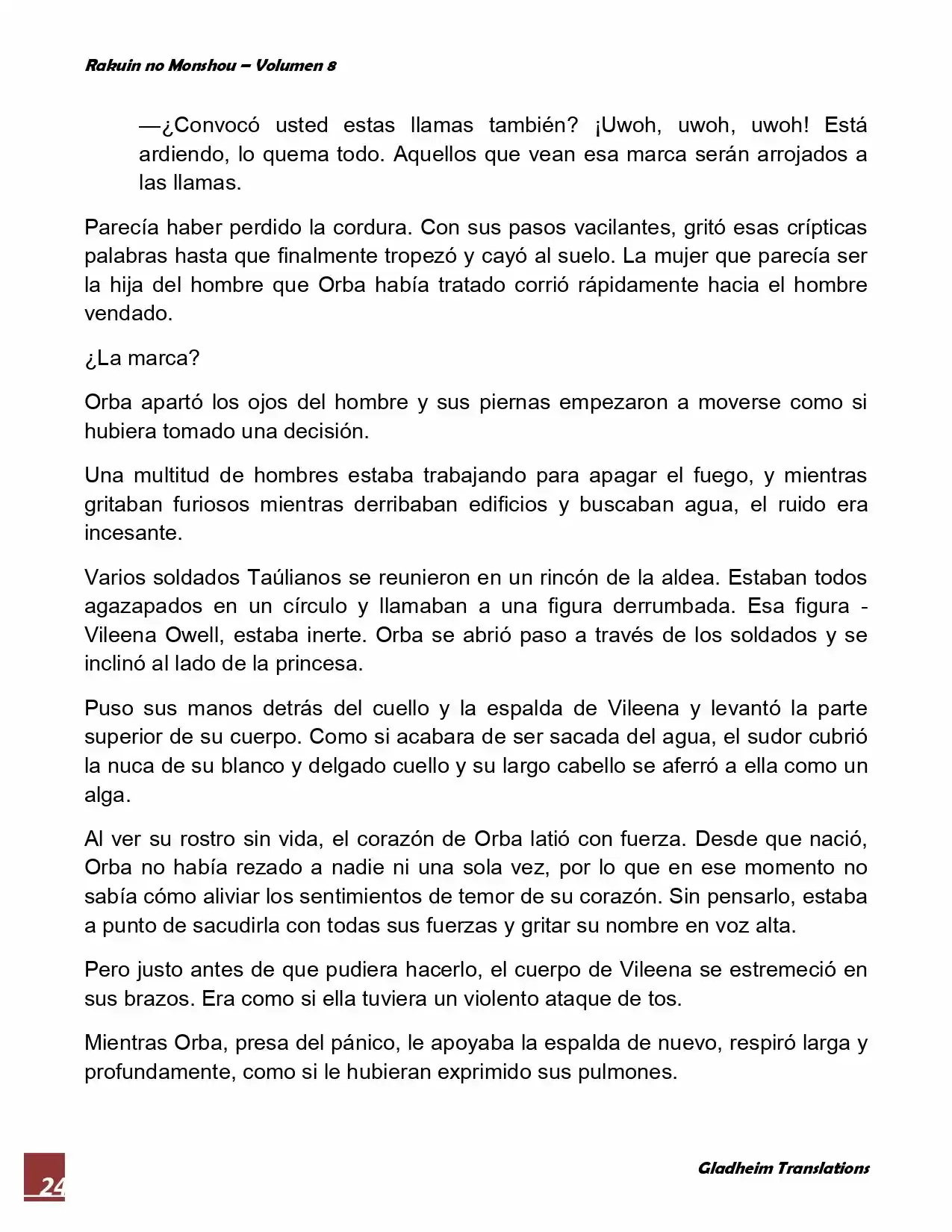 Rakuin No Monshou (Novela) - Capítulo 64 - Página 24 - LectorTMOo