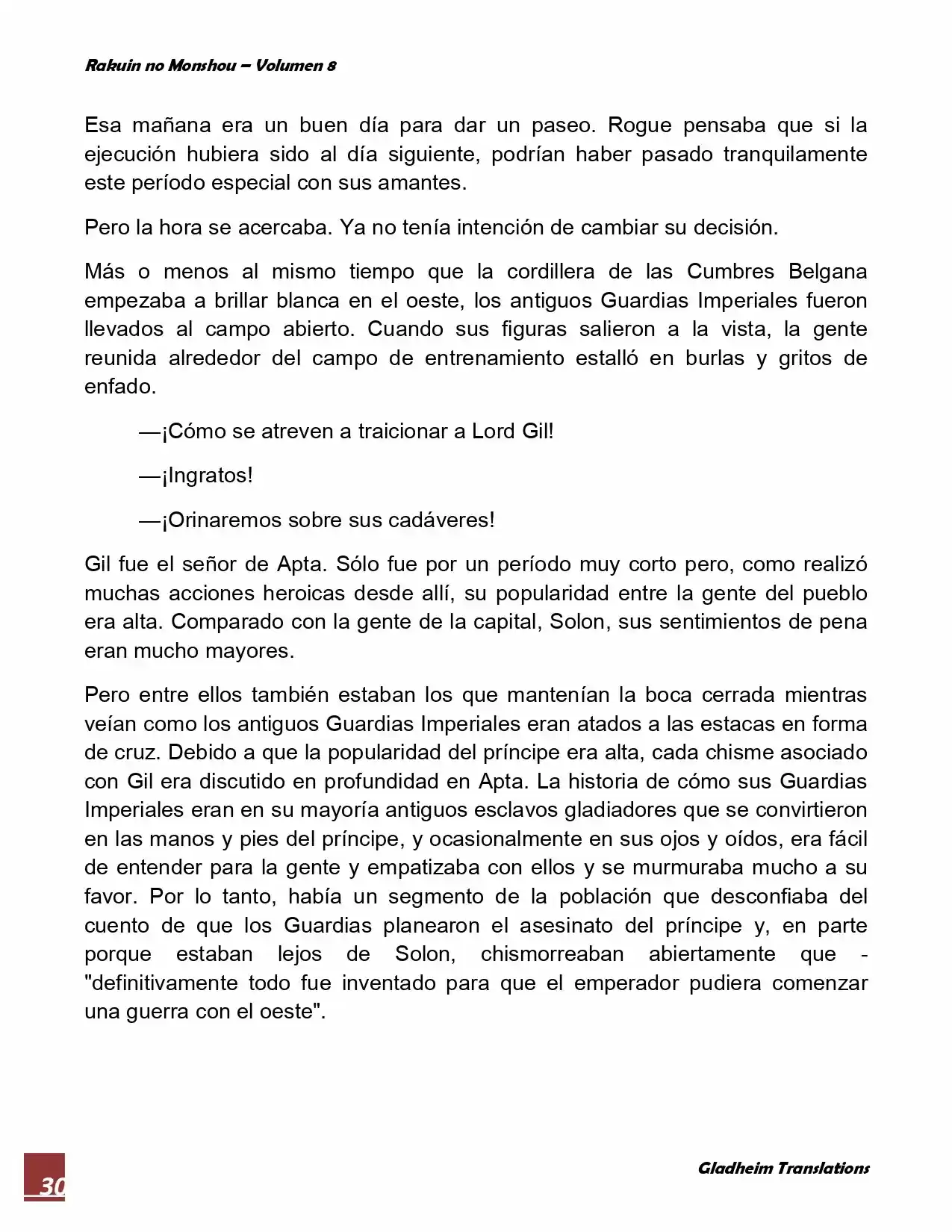Rakuin No Monshou (Novela) - Capítulo 64 - Página 30 - LectorTMOo