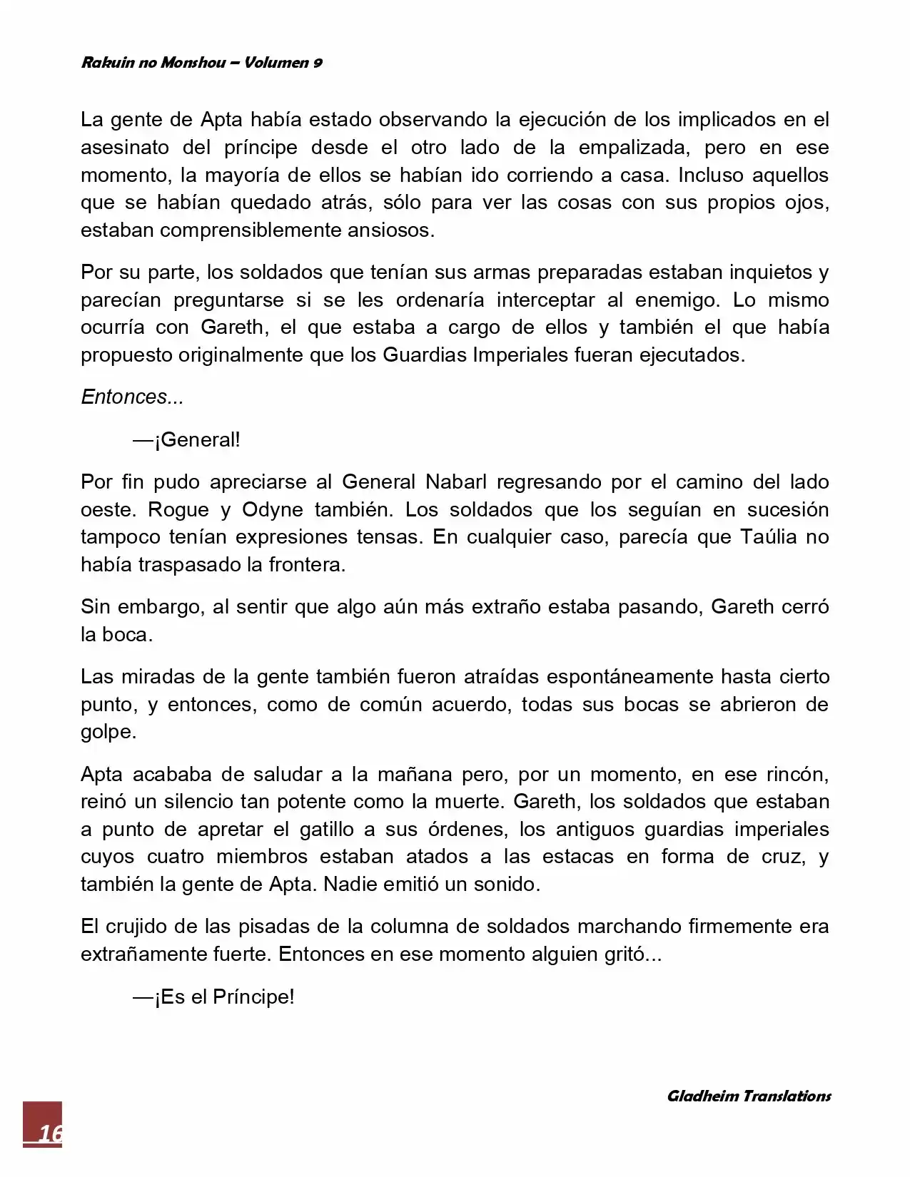 Rakuin No Monshou (Novela) - Capítulo 65 - Página 16 - LectorTMOo