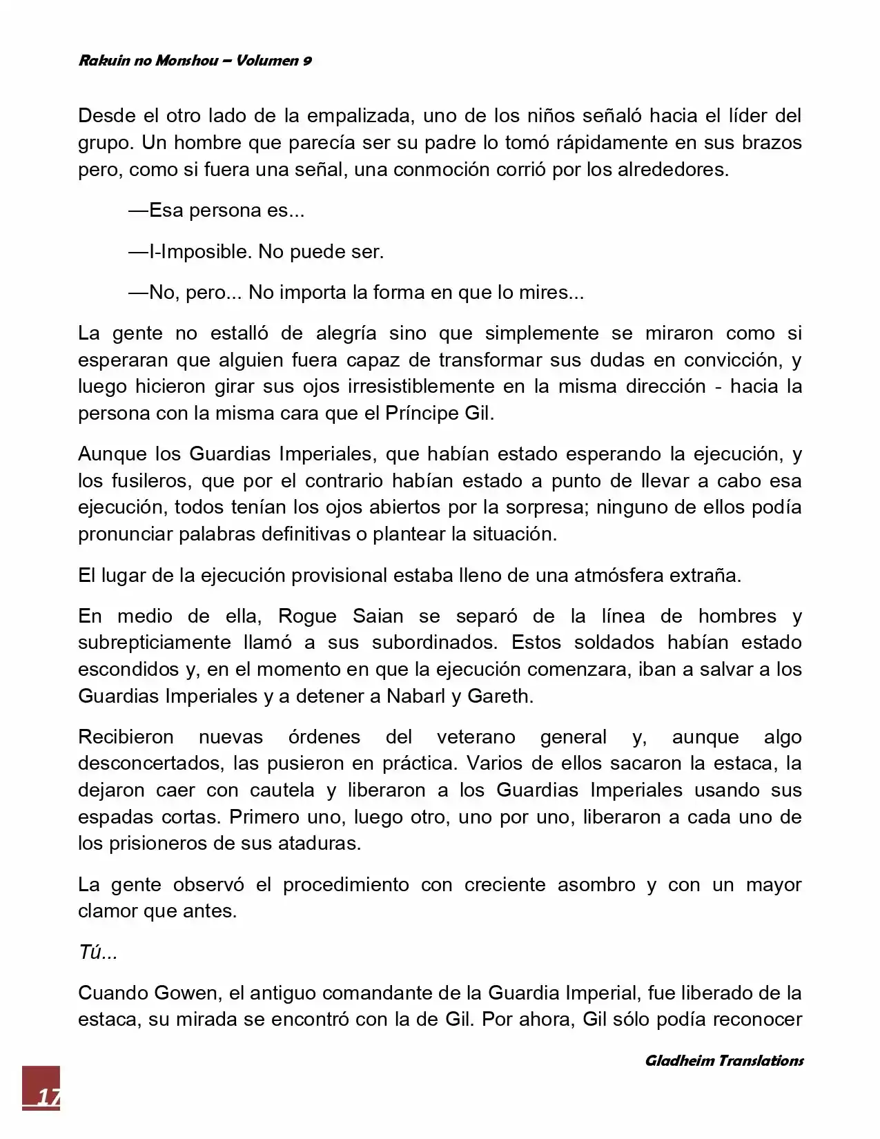 Rakuin No Monshou (Novela) - Capítulo 65 - Página 17 - LectorTMOo