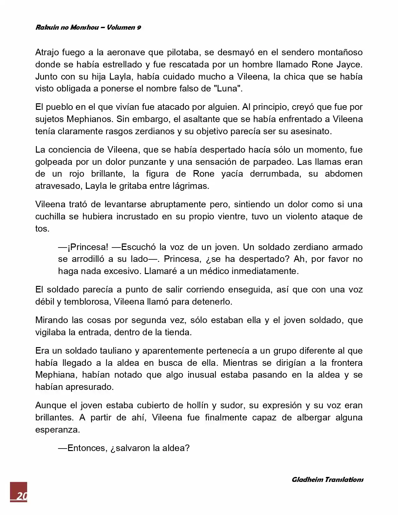 Rakuin No Monshou (Novela) - Capítulo 65 - Página 20 - LectorTMOo