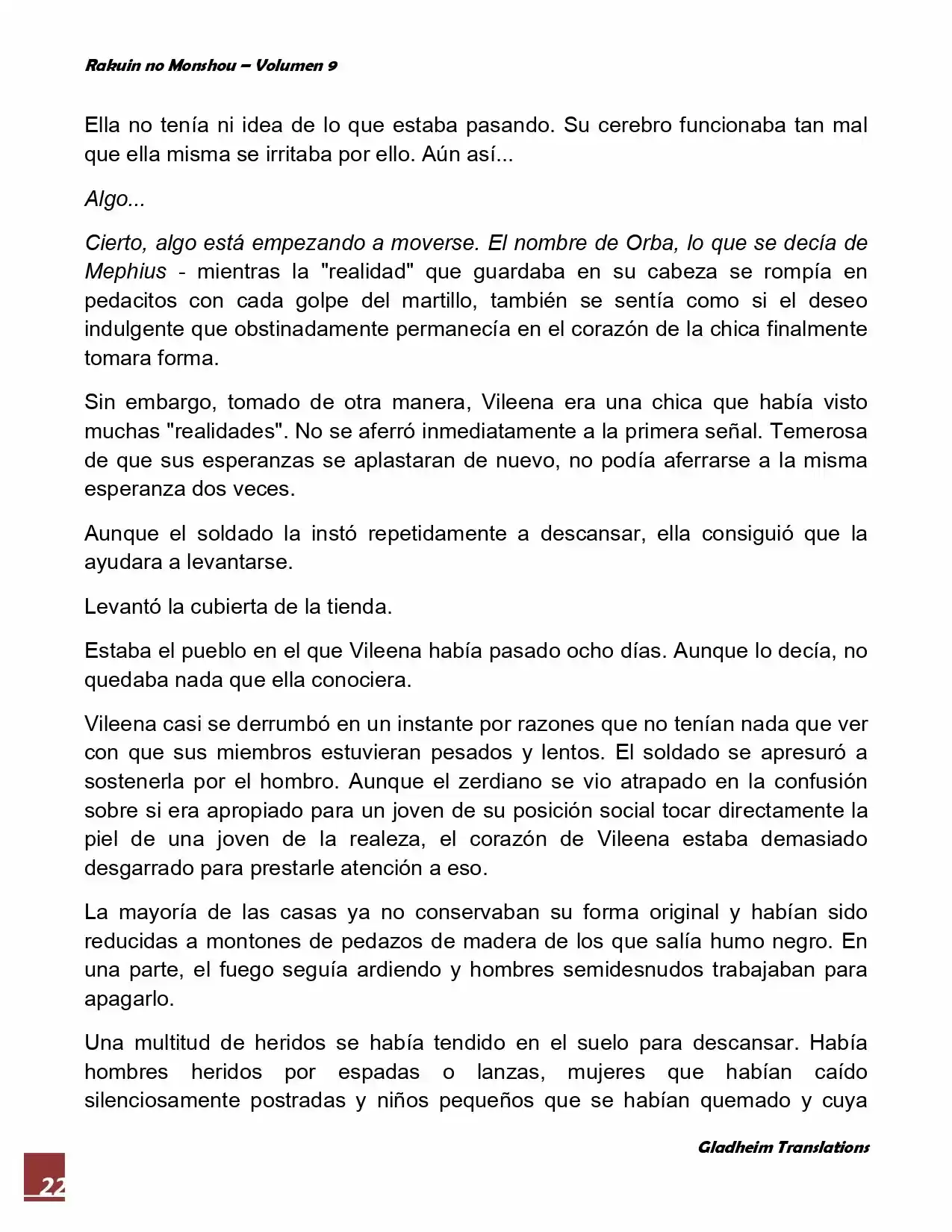 Rakuin No Monshou (Novela) - Capítulo 65 - Página 22 - LectorTMOo