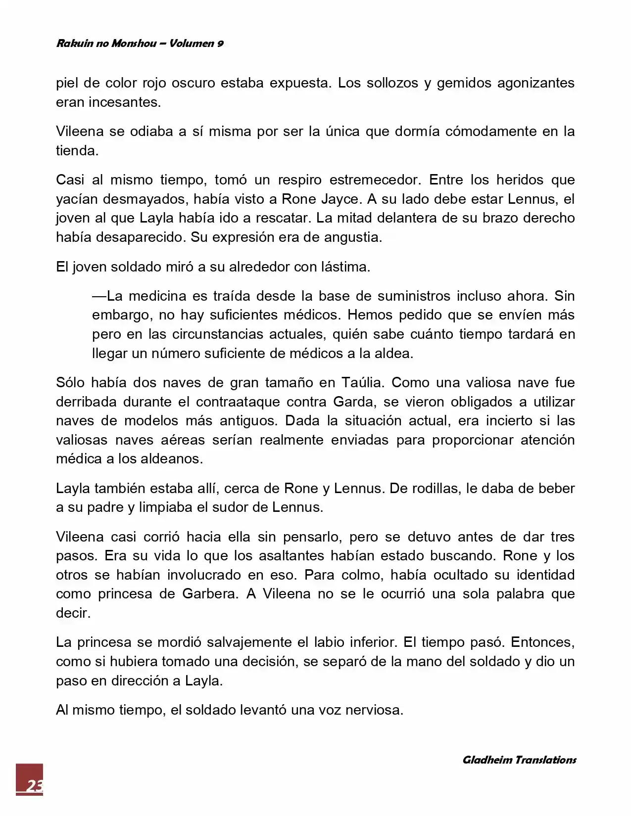 Rakuin No Monshou (Novela) - Capítulo 65 - Página 23 - LectorTMOo