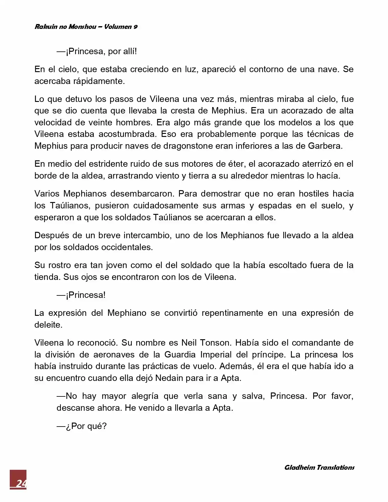 Rakuin No Monshou (Novela) - Capítulo 65 - Página 24 - LectorTMOo