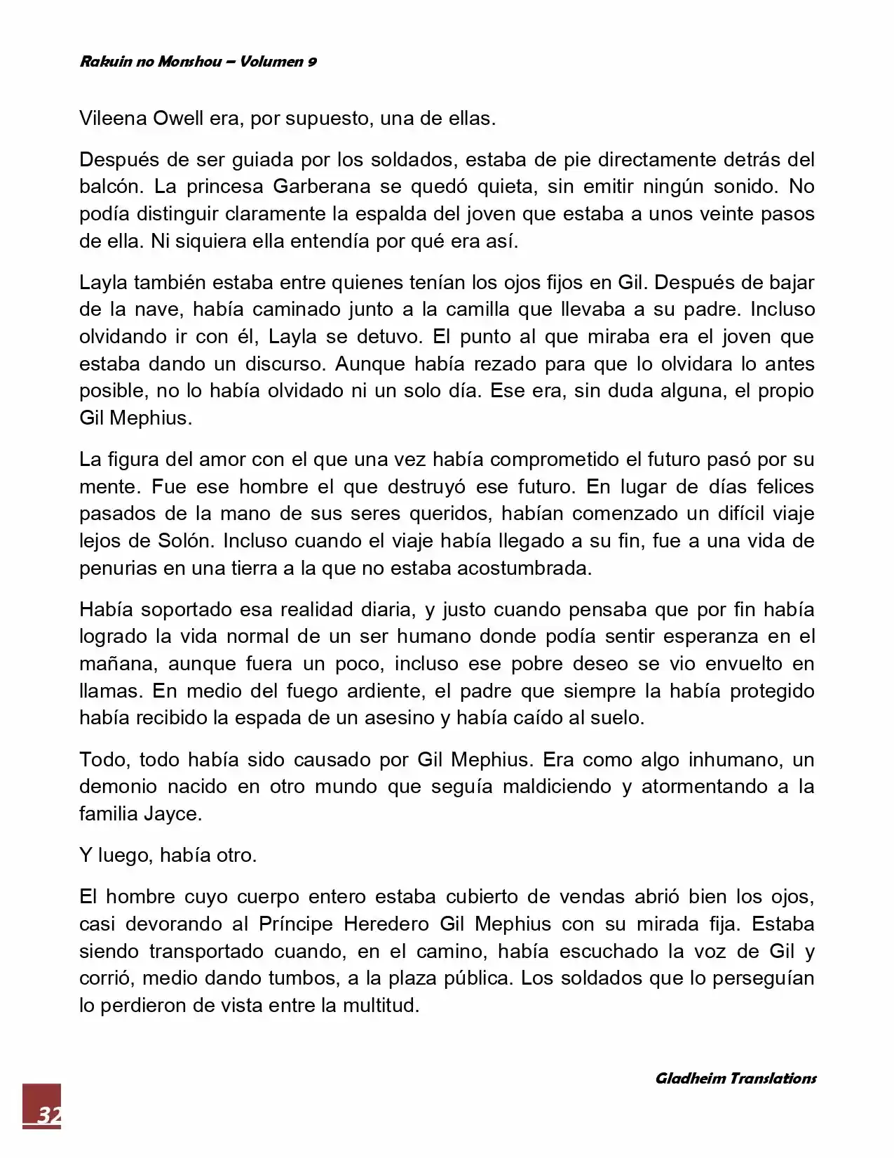 Rakuin No Monshou (Novela) - Capítulo 65 - Página 32 - LectorTMOo