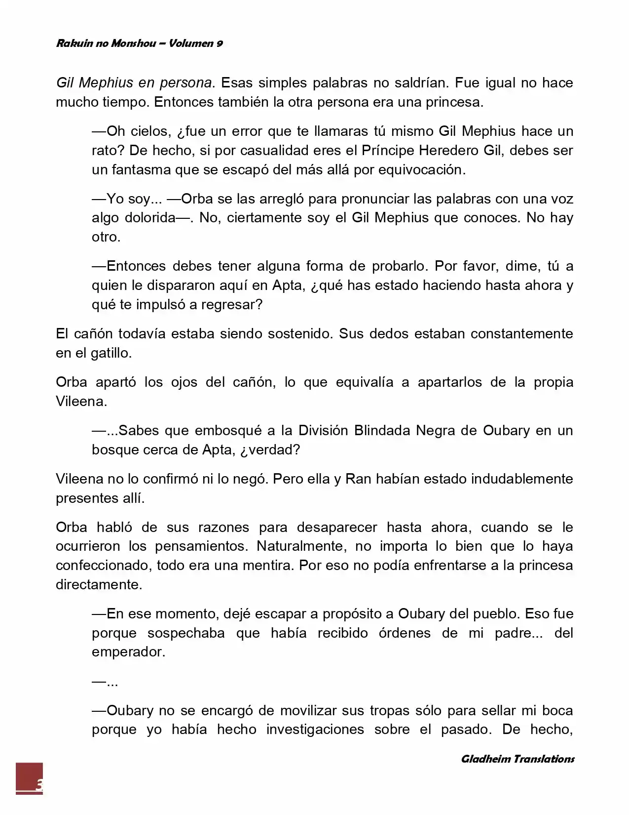 Rakuin No Monshou (Novela) - Capítulo 66 - Página 3 - LectorTMOo