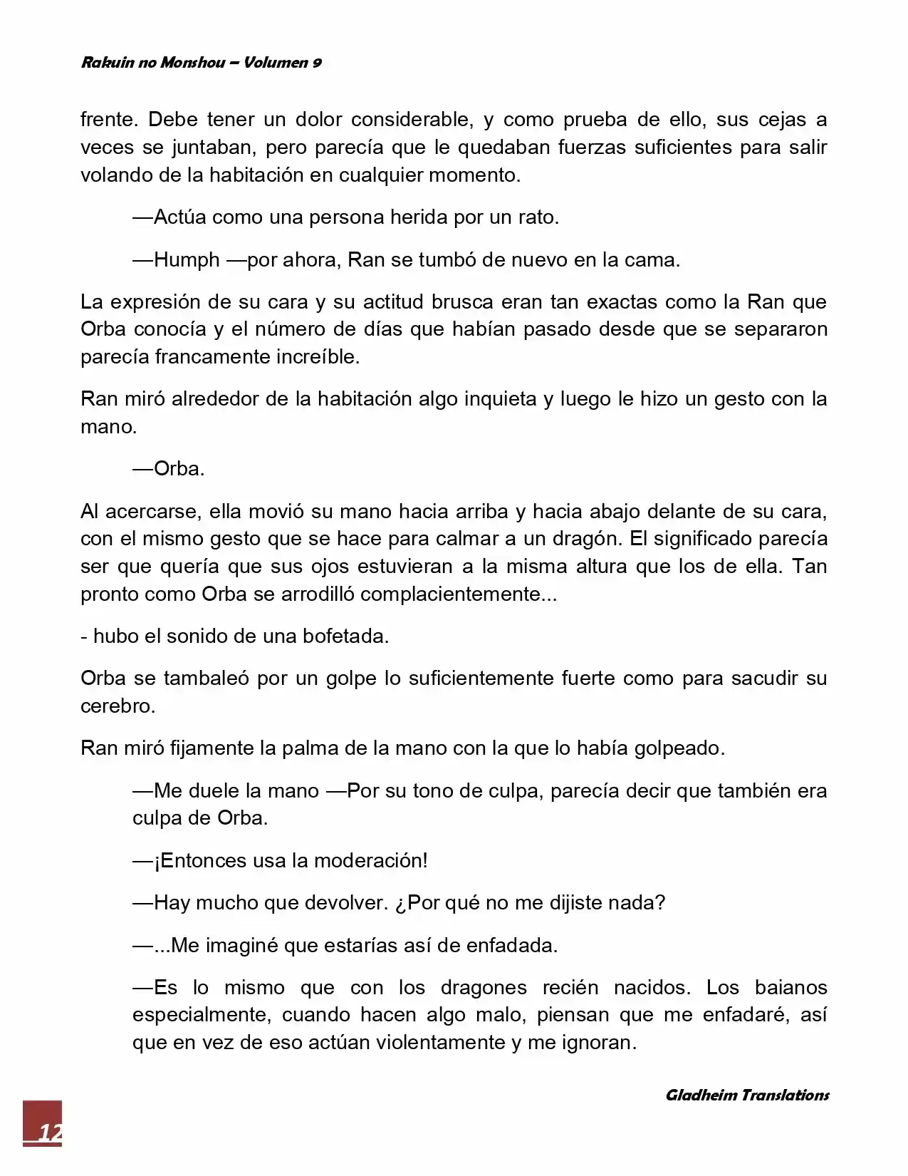 Rakuin No Monshou (Novela) - Capítulo 66 - Página 12 - LectorTMOo