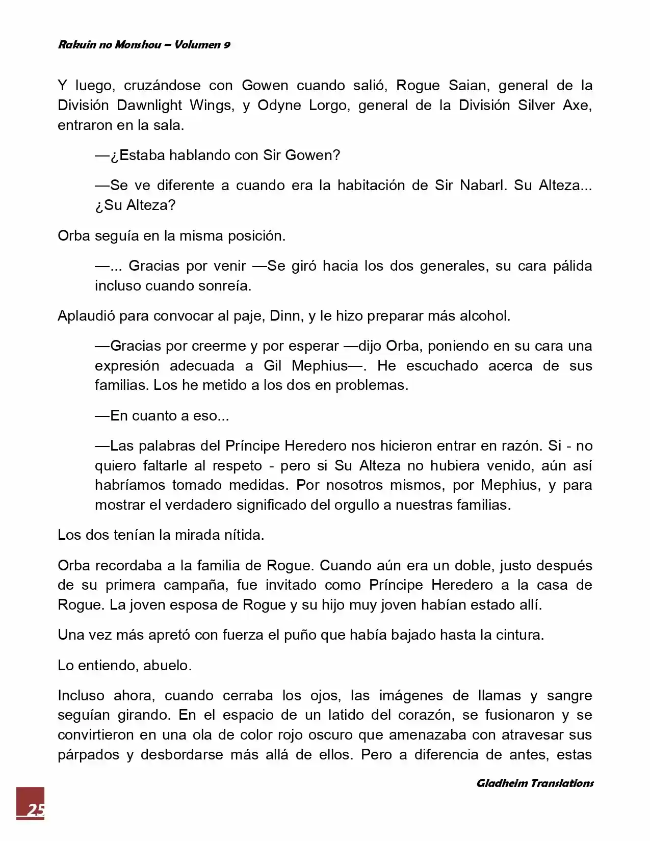 Rakuin No Monshou (Novela) - Capítulo 66 - Página 25 - LectorTMOo