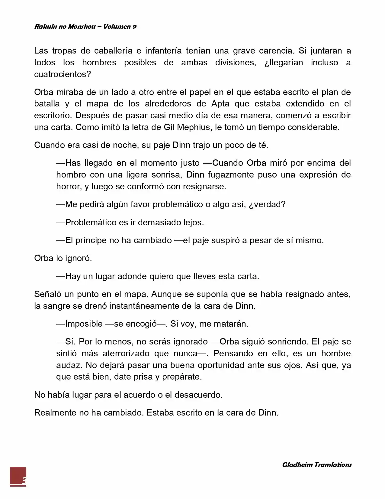 Rakuin No Monshou (Novela) - Capítulo 67 - Página 3 - LectorTMOo