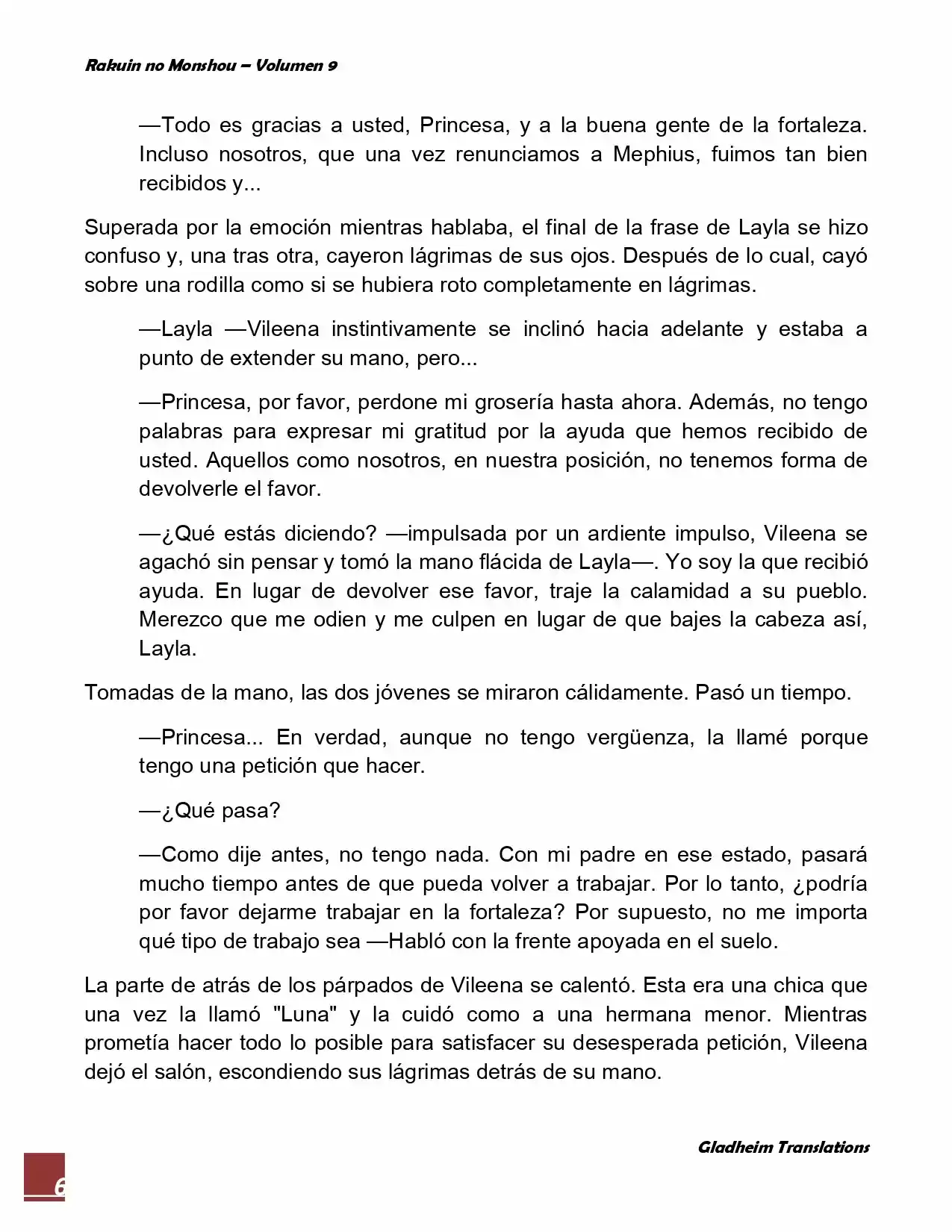 Rakuin No Monshou (Novela) - Capítulo 67 - Página 6 - LectorTMOo