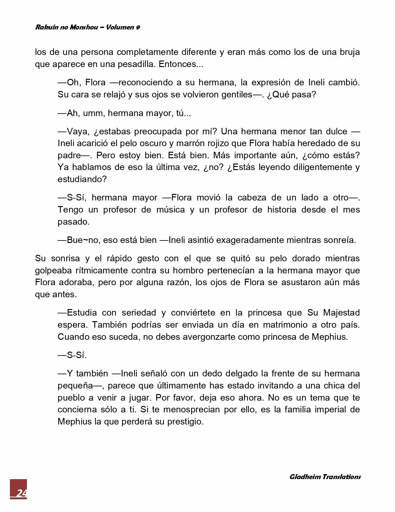 Rakuin No Monshou (Novela) - Capítulo 67 - Página 24 - LectorTMOo