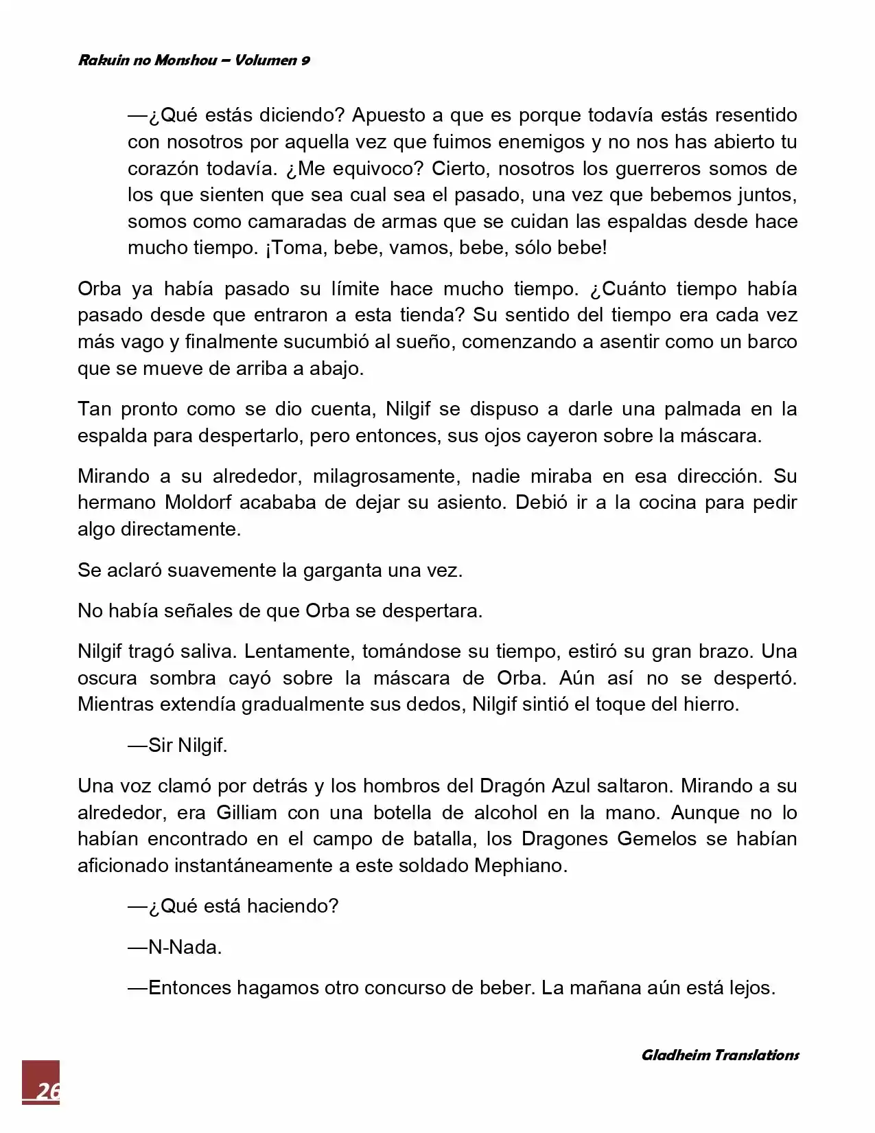 Rakuin No Monshou (Novela) - Capítulo 68 - Página 26 - LectorTMOo