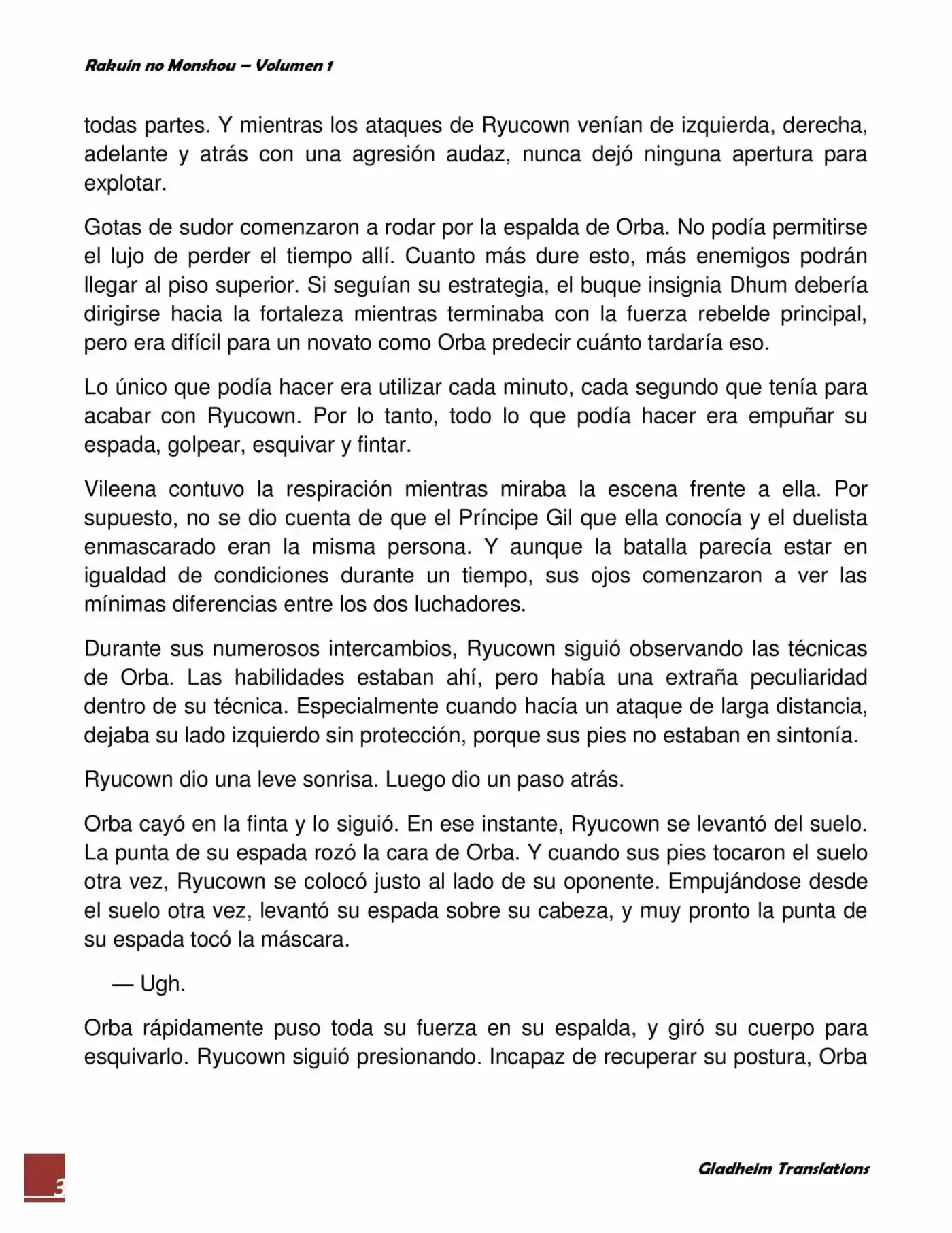 Rakuin No Monshou (Novela) - Capítulo 7 - Página 3 - LectorTMOo