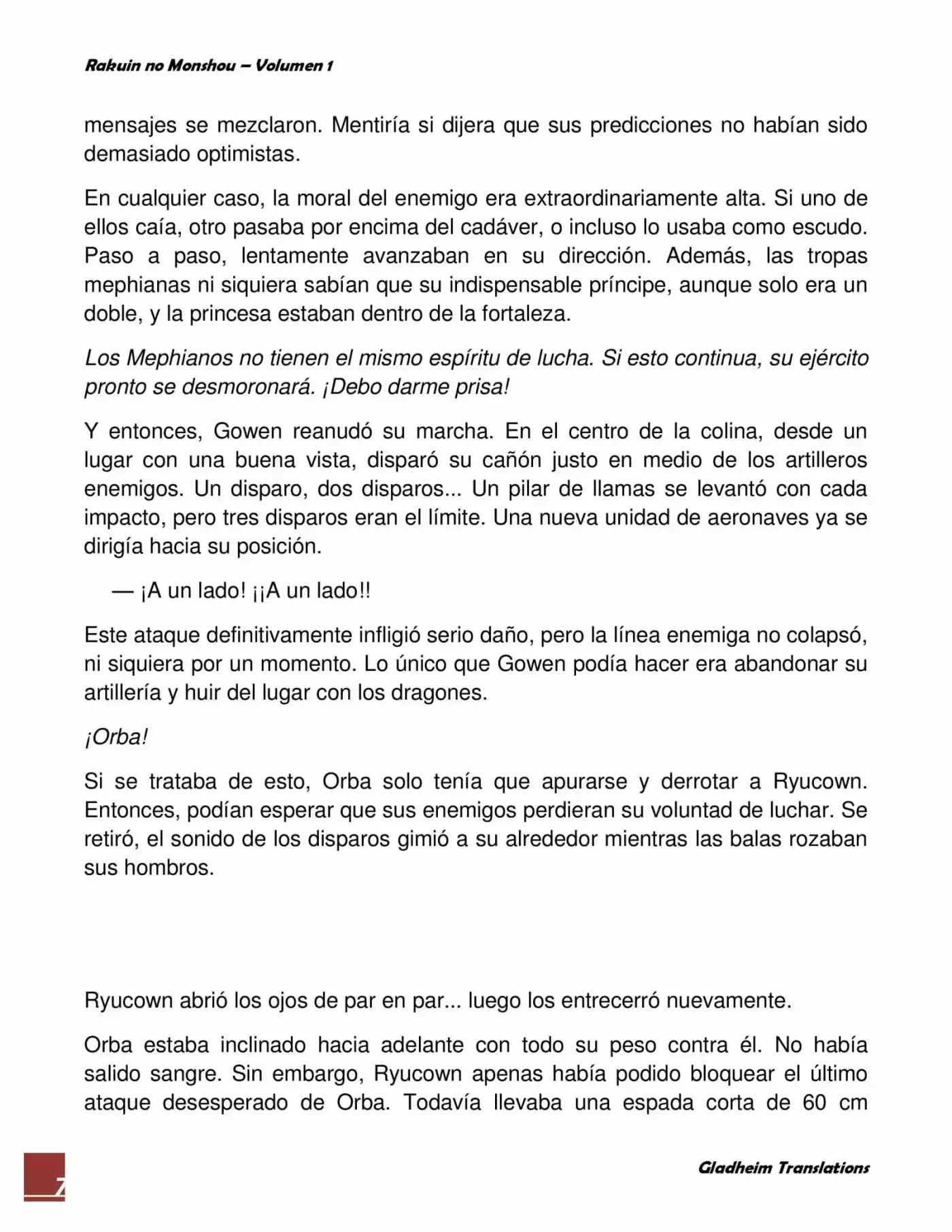 Rakuin No Monshou (Novela) - Capítulo 7 - Página 7 - LectorTMOo