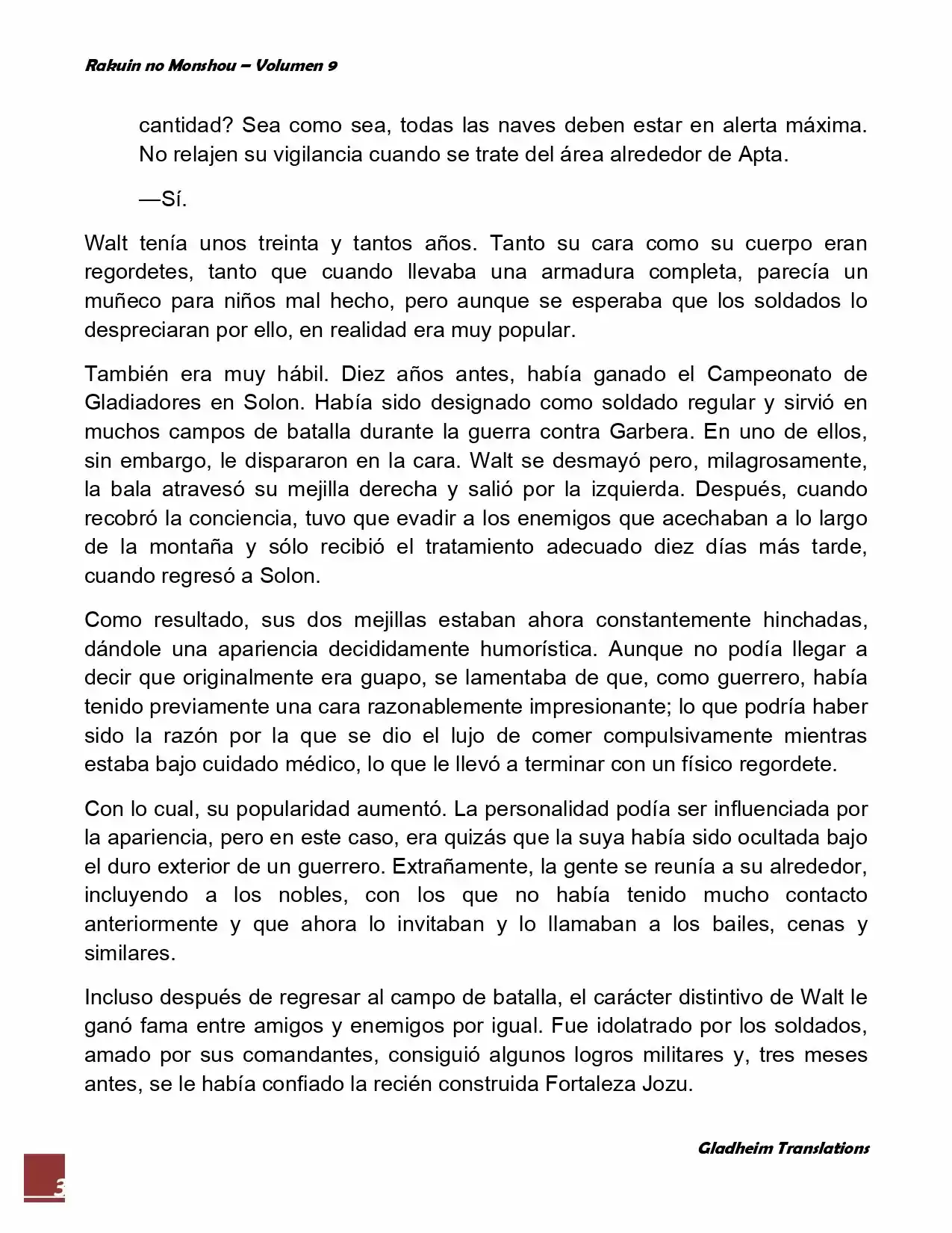Rakuin No Monshou (Novela) - Capítulo 70 - Página 3 - LectorTMOo