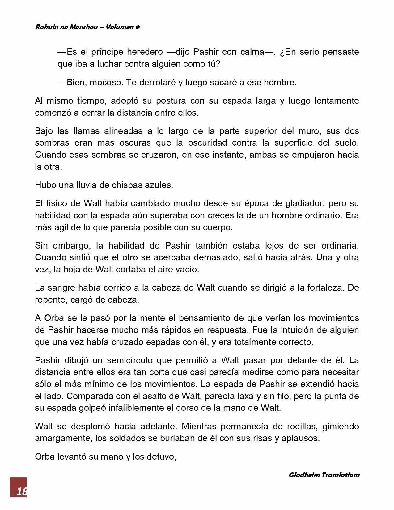 Rakuin No Monshou (Novela) - Capítulo 70 - Página 18 - LectorTMOo