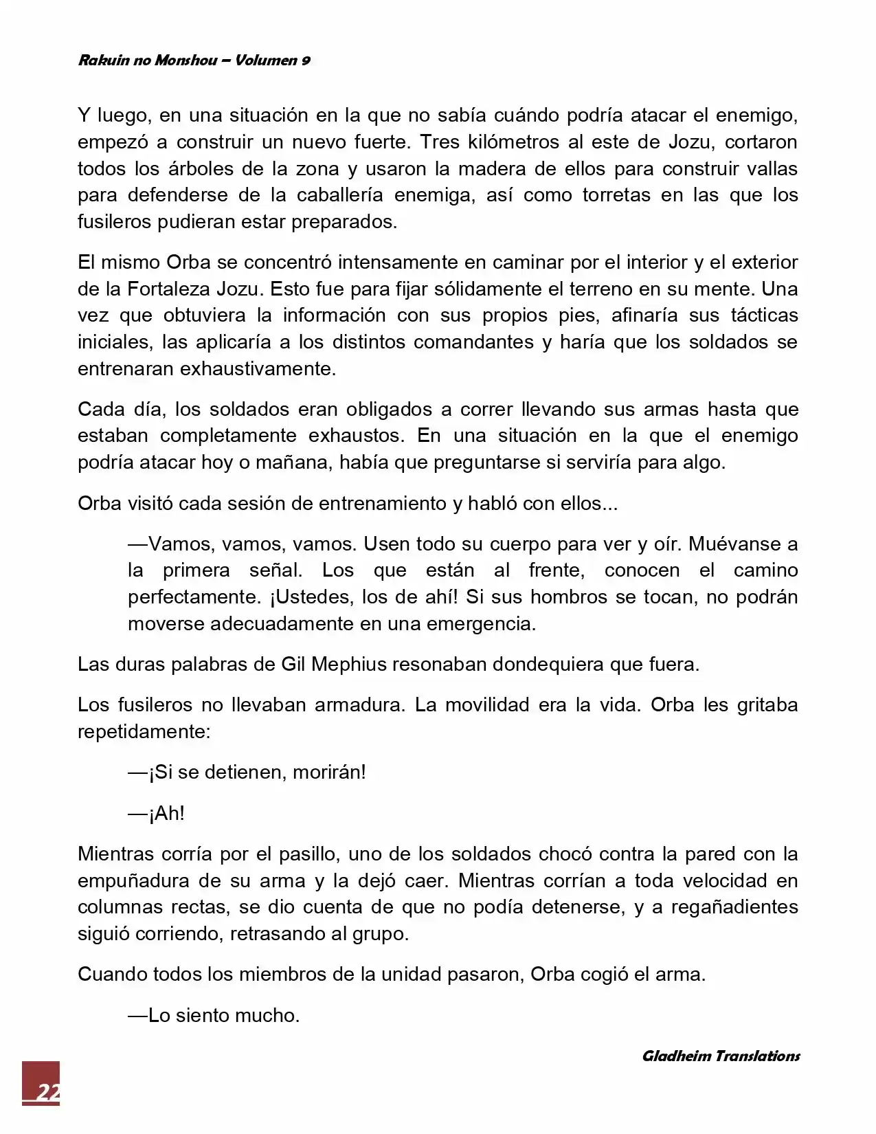 Rakuin No Monshou (Novela) - Capítulo 70 - Página 22 - LectorTMOo