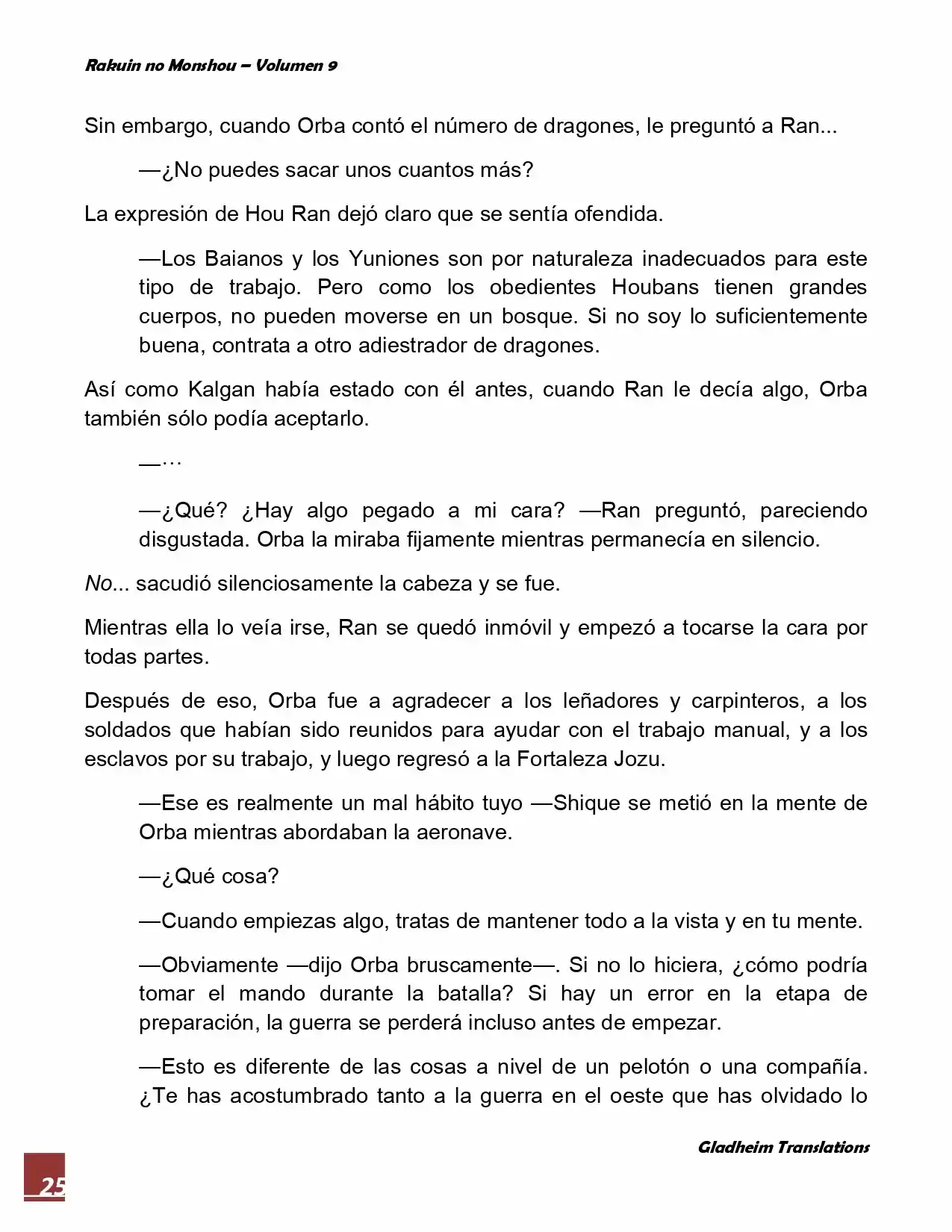 Rakuin No Monshou (Novela) - Capítulo 70 - Página 25 - LectorTMOo