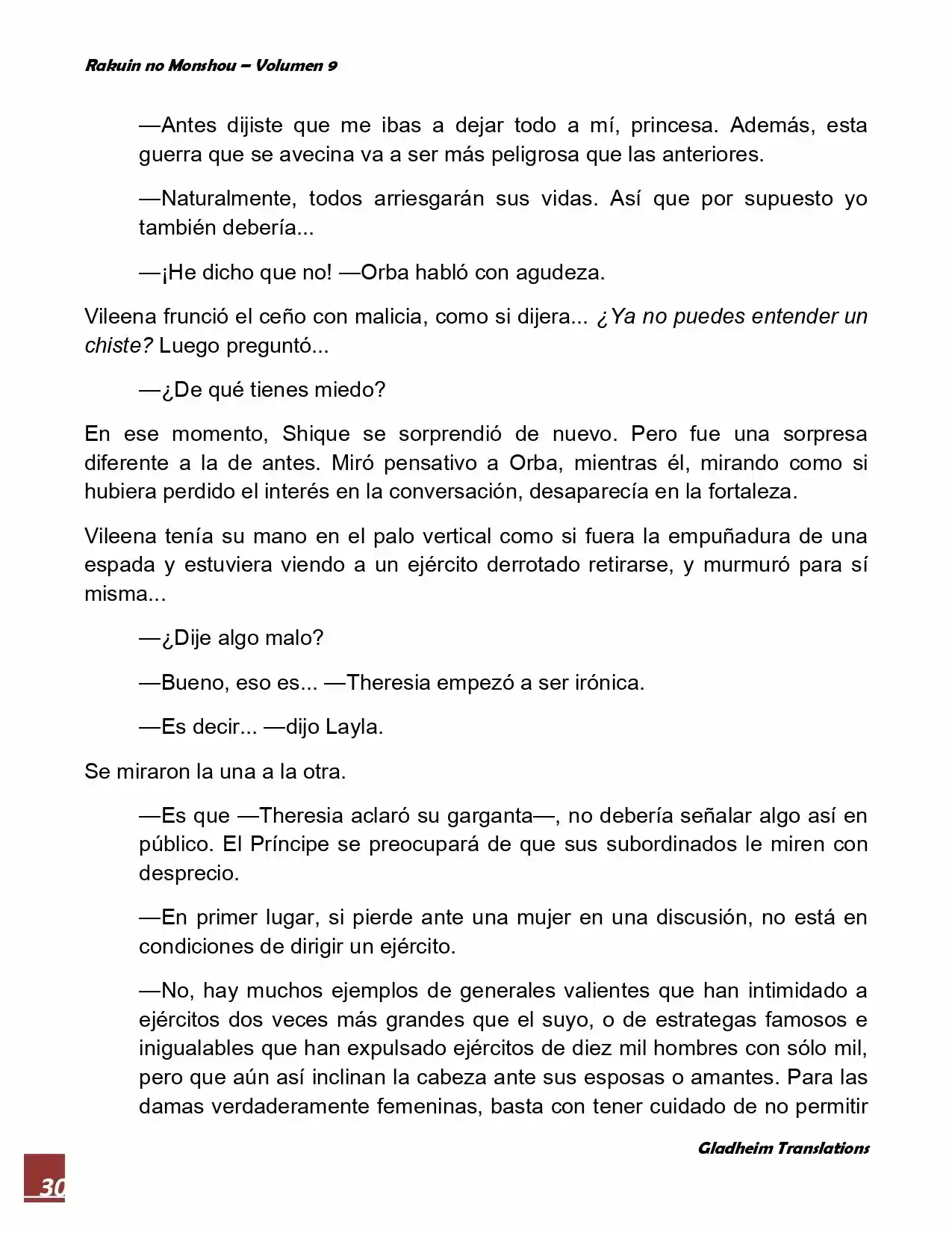 Rakuin No Monshou (Novela) - Capítulo 70 - Página 30 - LectorTMOo