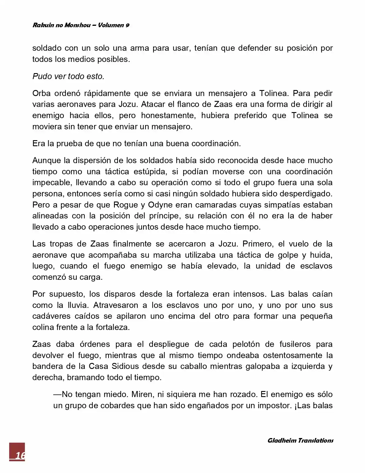 Rakuin No Monshou (Novela) - Capítulo 71 - Página 16 - LectorTMOo