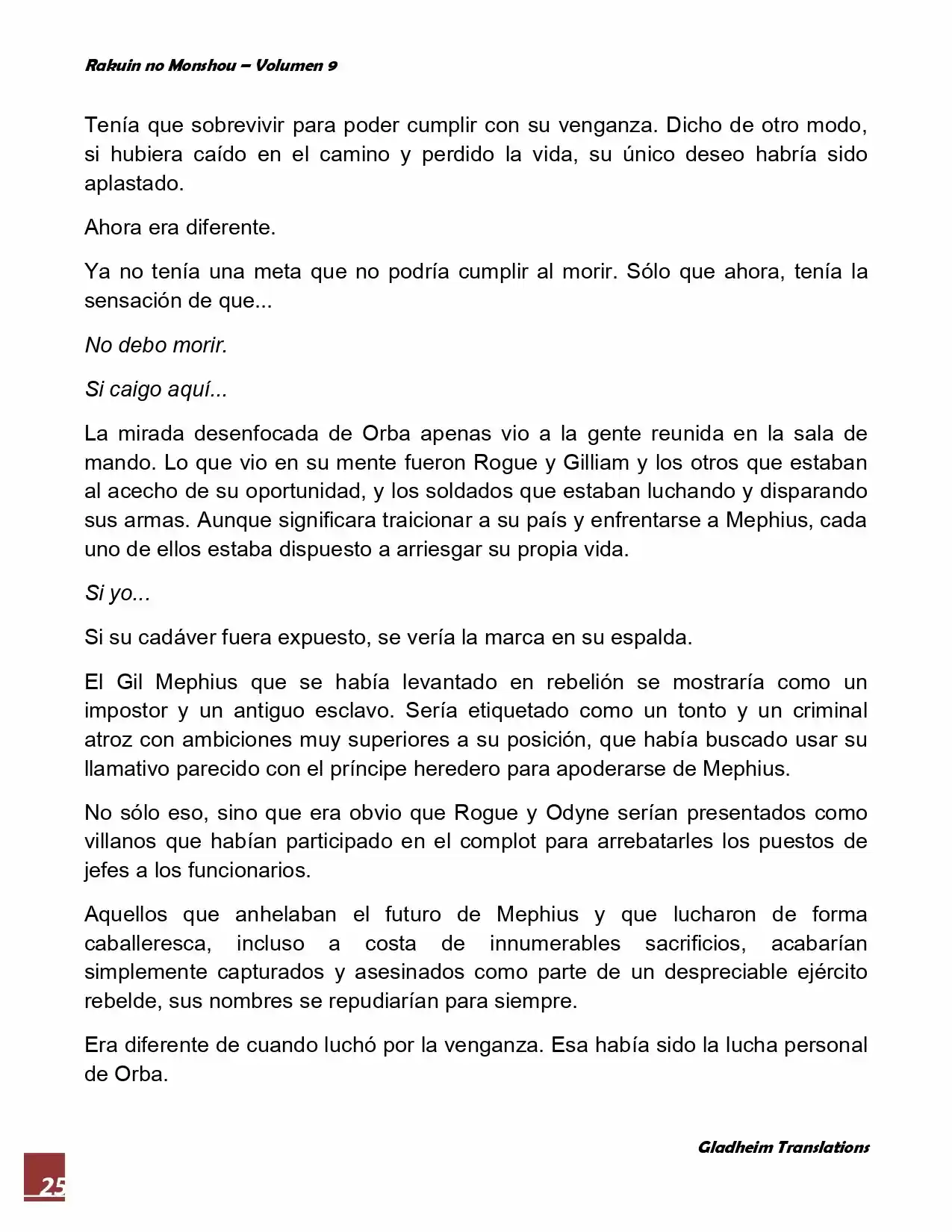 Rakuin No Monshou (Novela) - Capítulo 71 - Página 25 - LectorTMOo