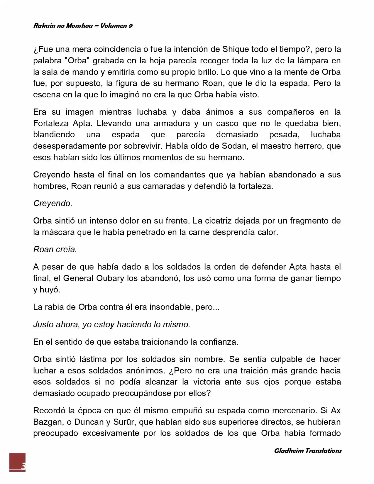 Rakuin No Monshou (Novela) - Capítulo 72 - Página 3 - LectorTMOo