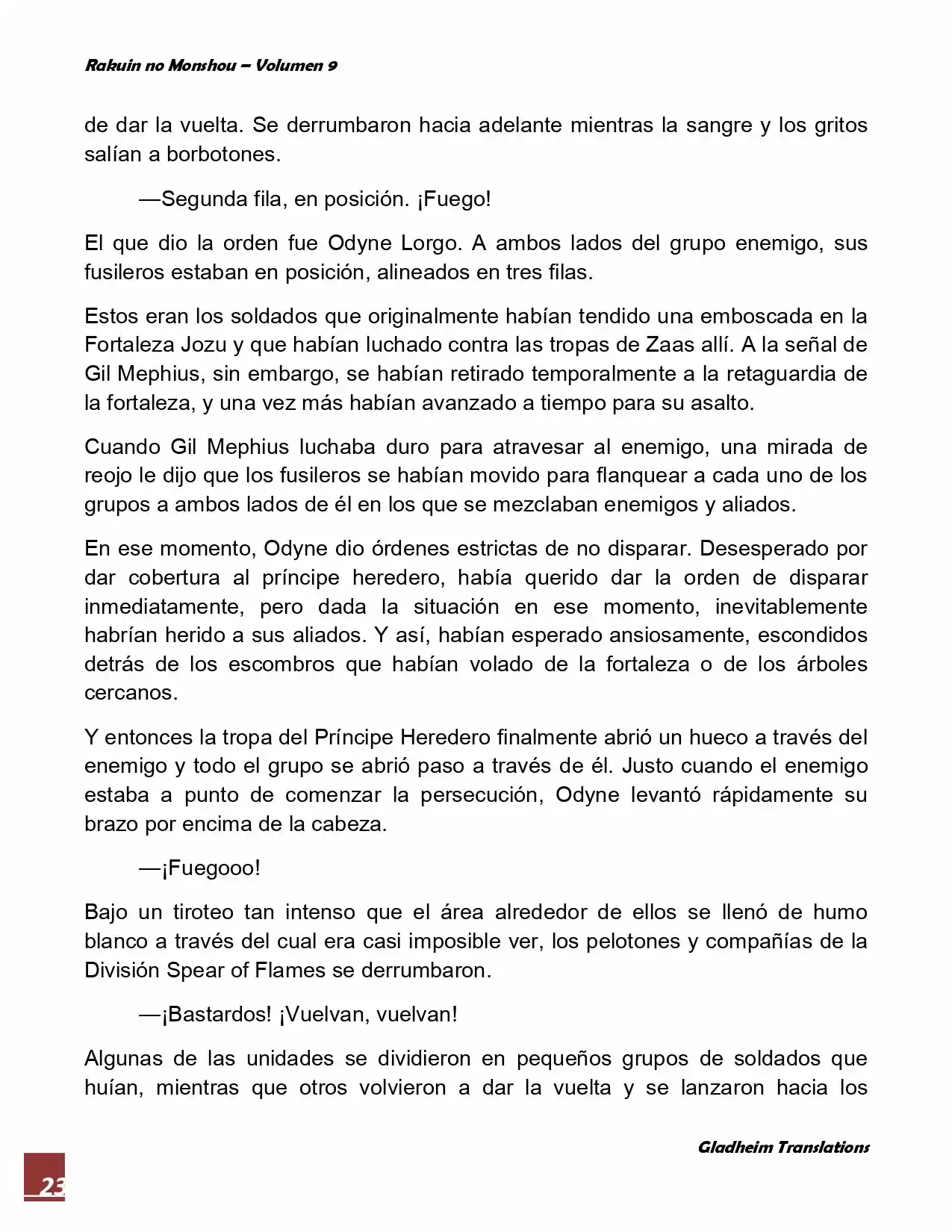 Rakuin No Monshou (Novela) - Capítulo 72 - Página 23 - LectorTMOo