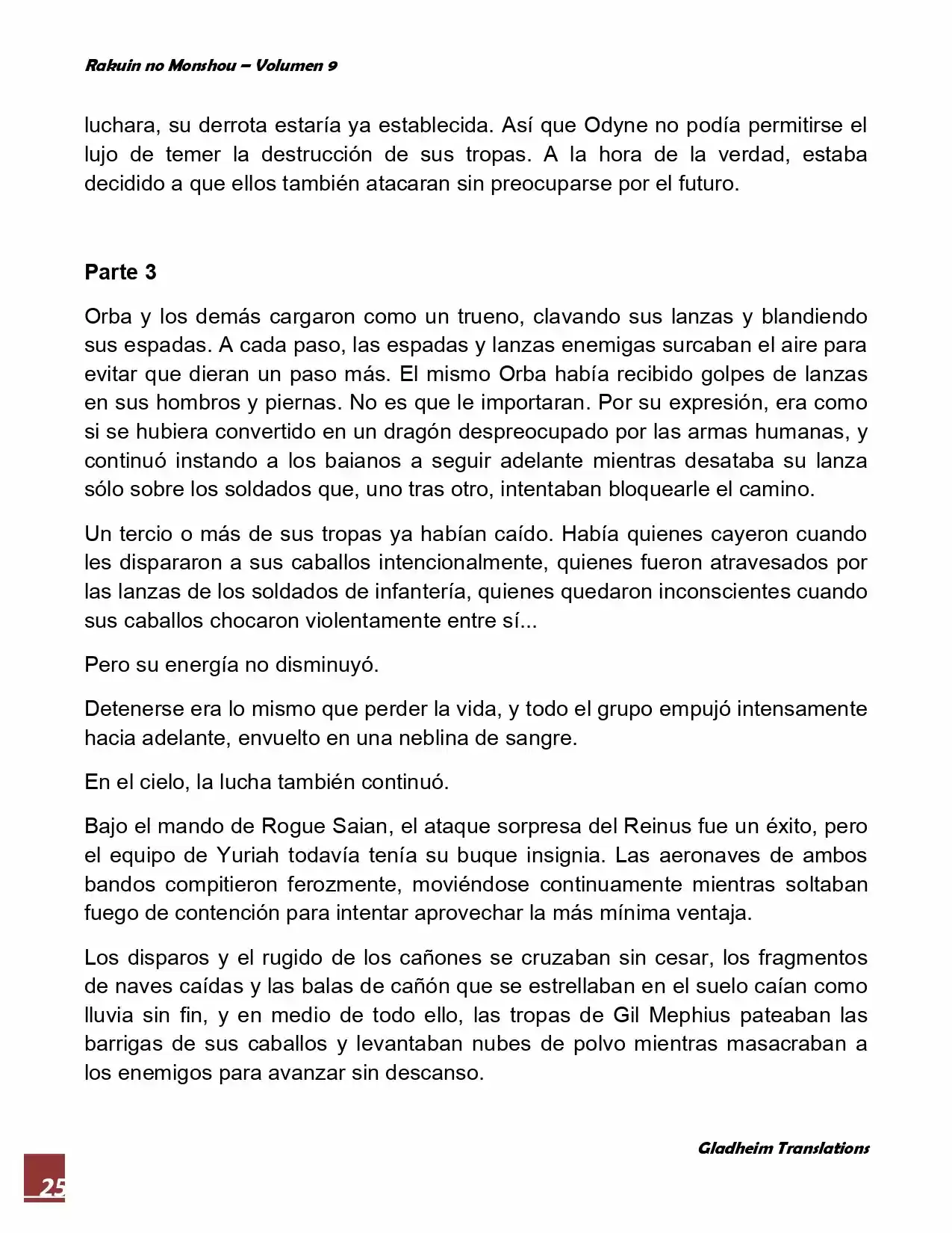 Rakuin No Monshou (Novela) - Capítulo 72 - Página 25 - LectorTMOo