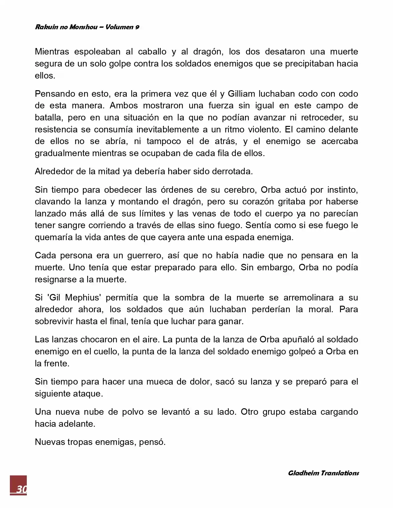 Rakuin No Monshou (Novela) - Capítulo 72 - Página 30 - LectorTMOo