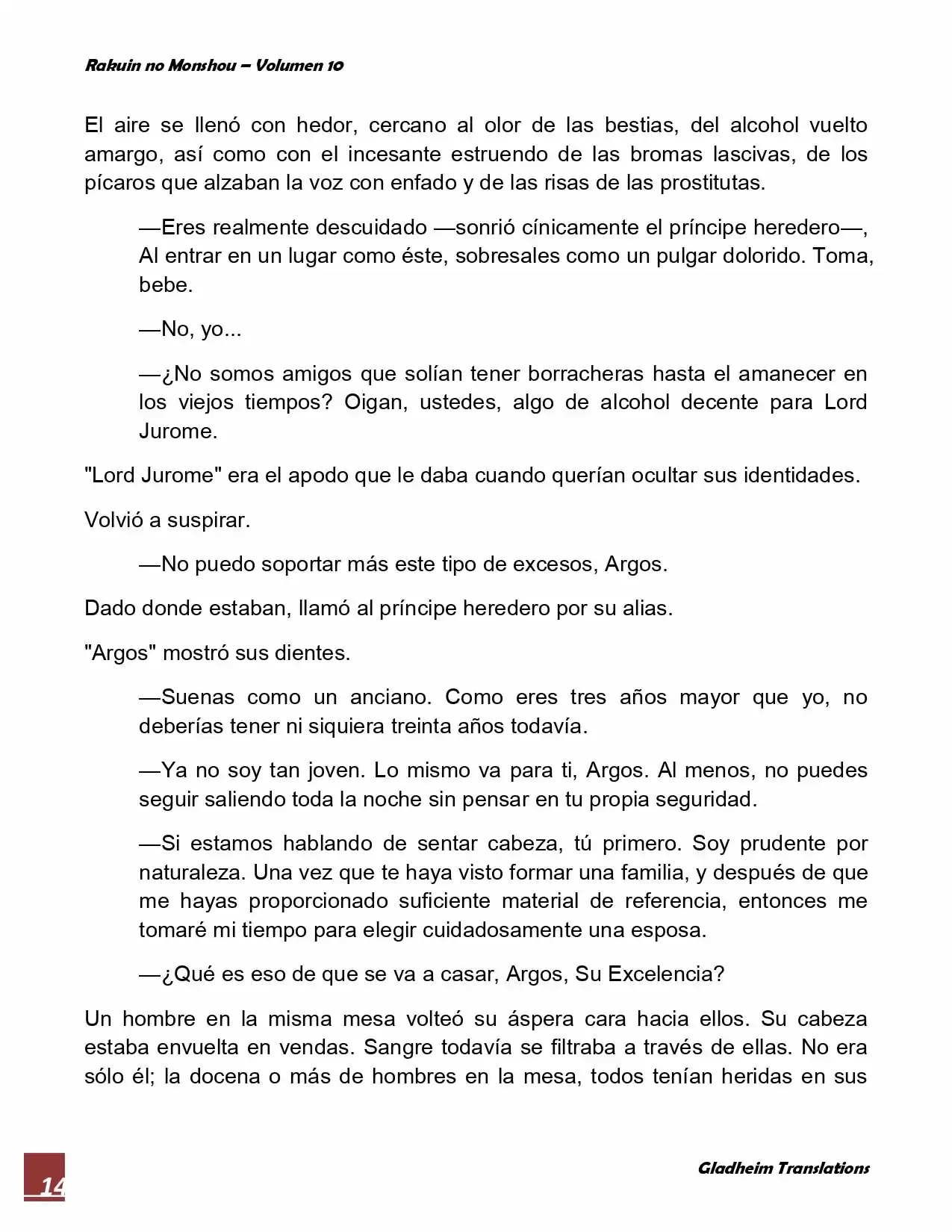 Rakuin No Monshou (Novela) - Capítulo 73 - Página 14 - LectorTMOo