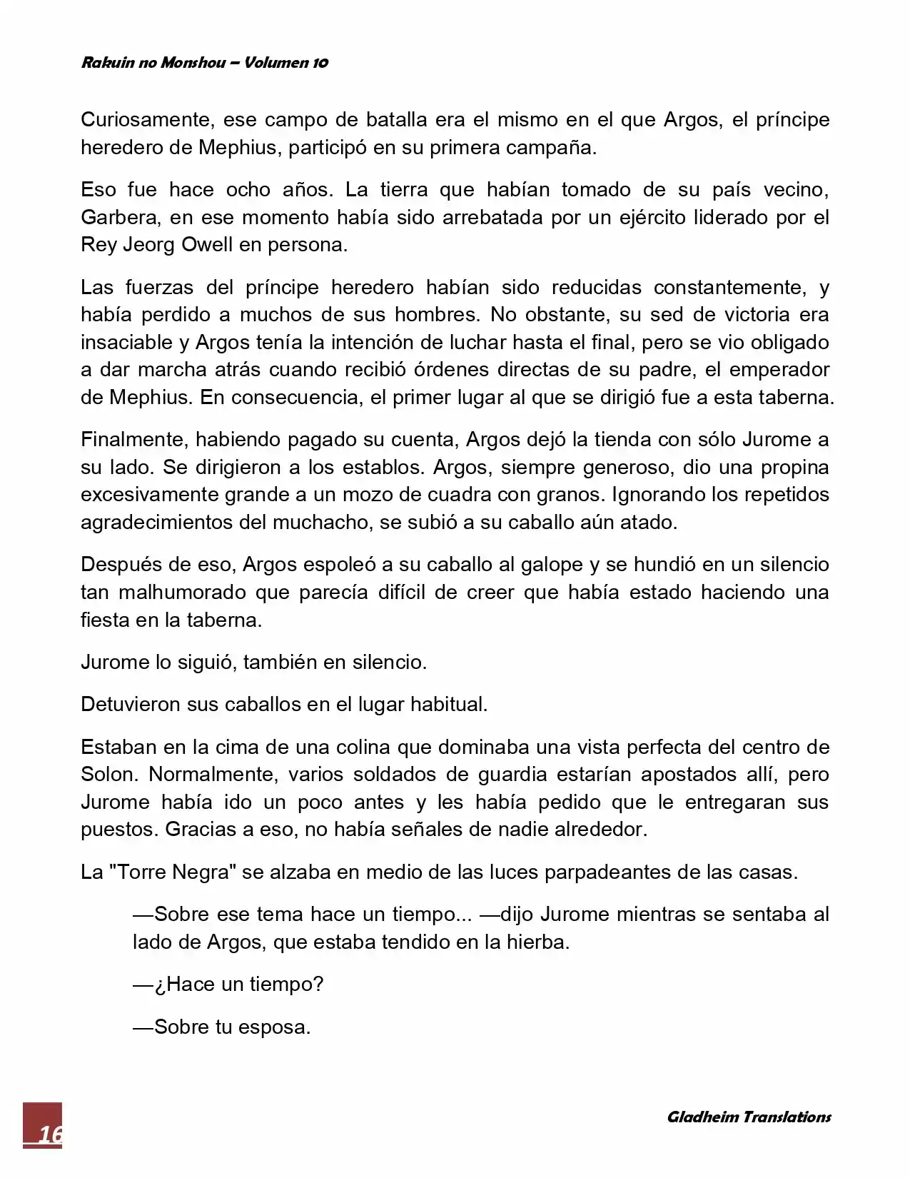 Rakuin No Monshou (Novela) - Capítulo 73 - Página 16 - LectorTMOo