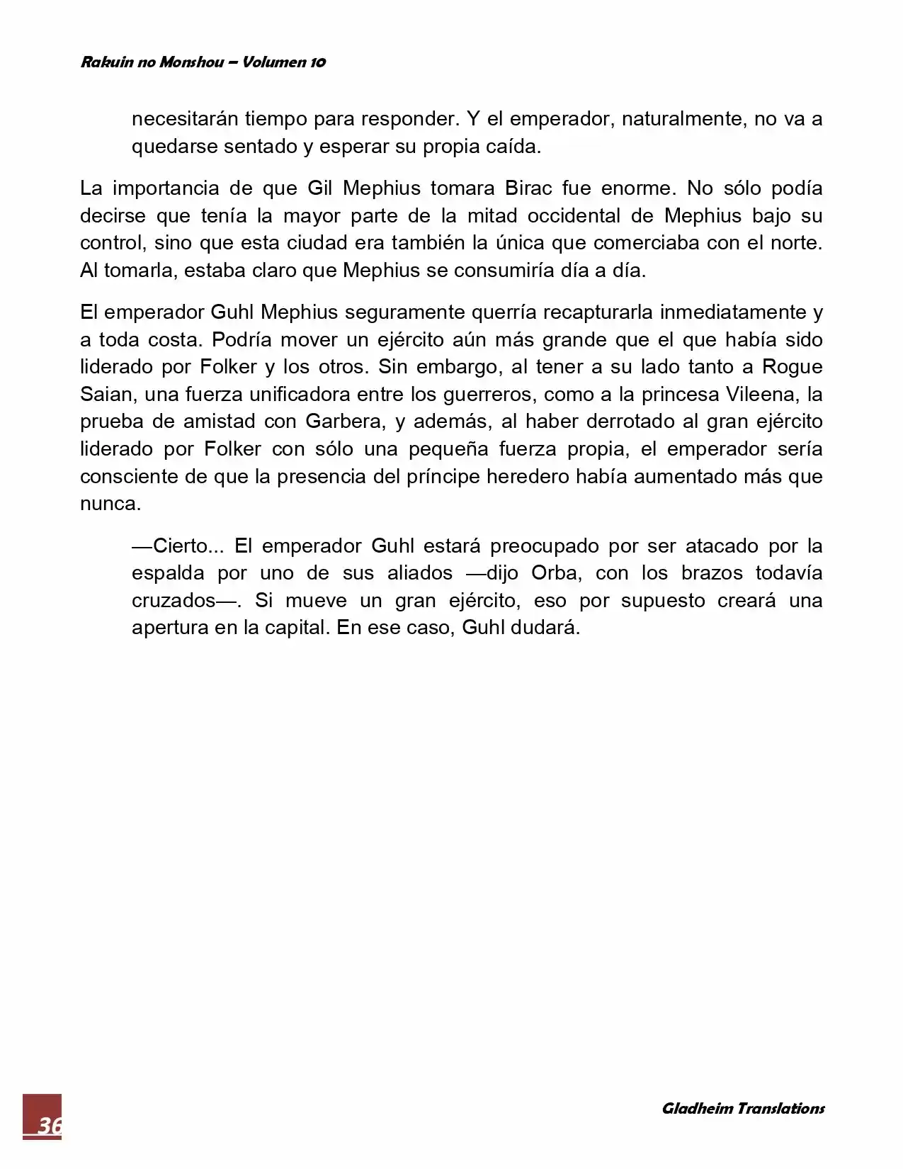 Rakuin No Monshou (Novela) - Capítulo 74 - Página 17 - LectorTMOo