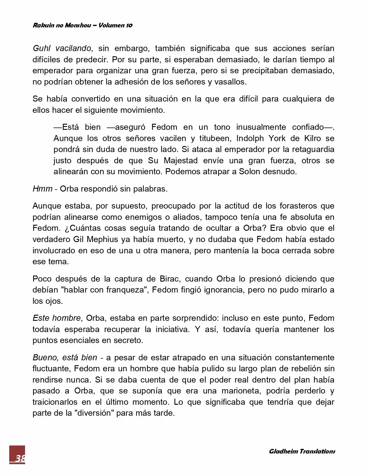Rakuin No Monshou (Novela) - Capítulo 74 - Página 19 - LectorTMOo