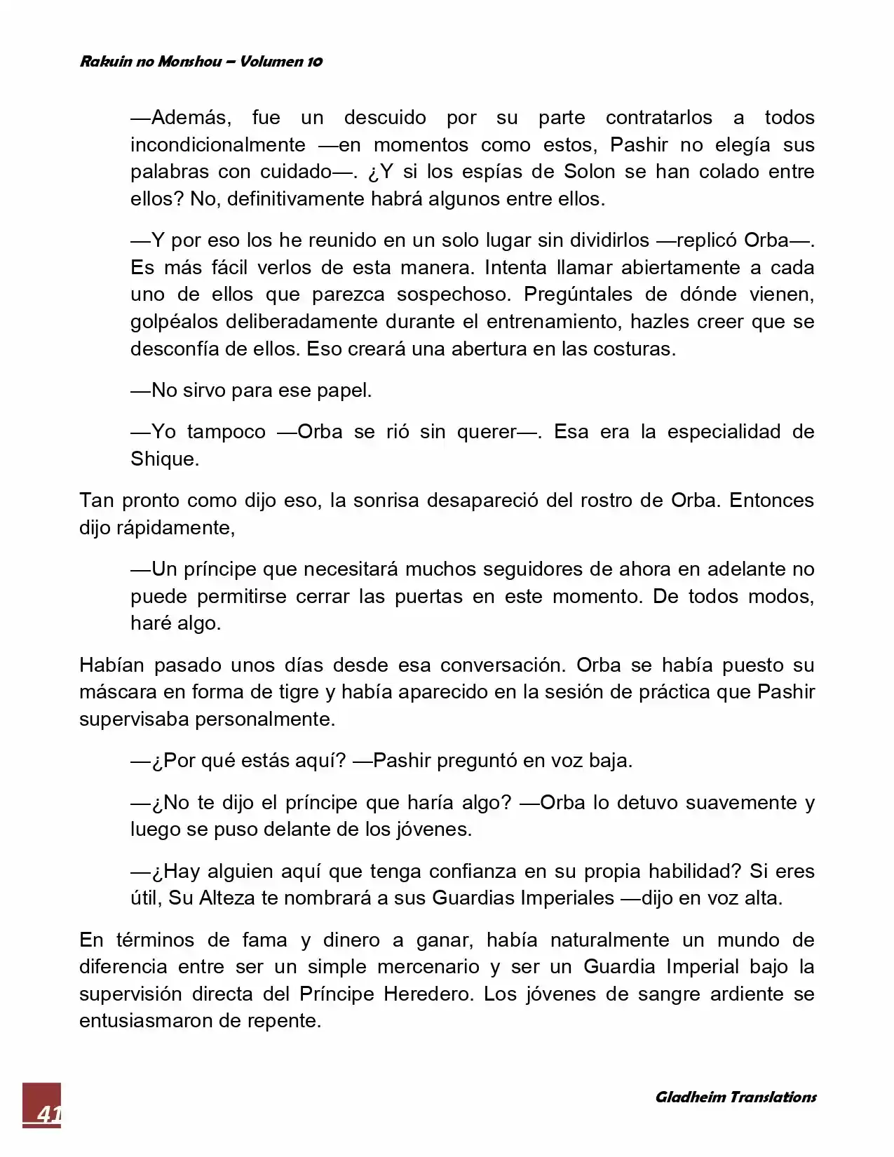 Rakuin No Monshou (Novela) - Capítulo 74 - Página 22 - LectorTMOo