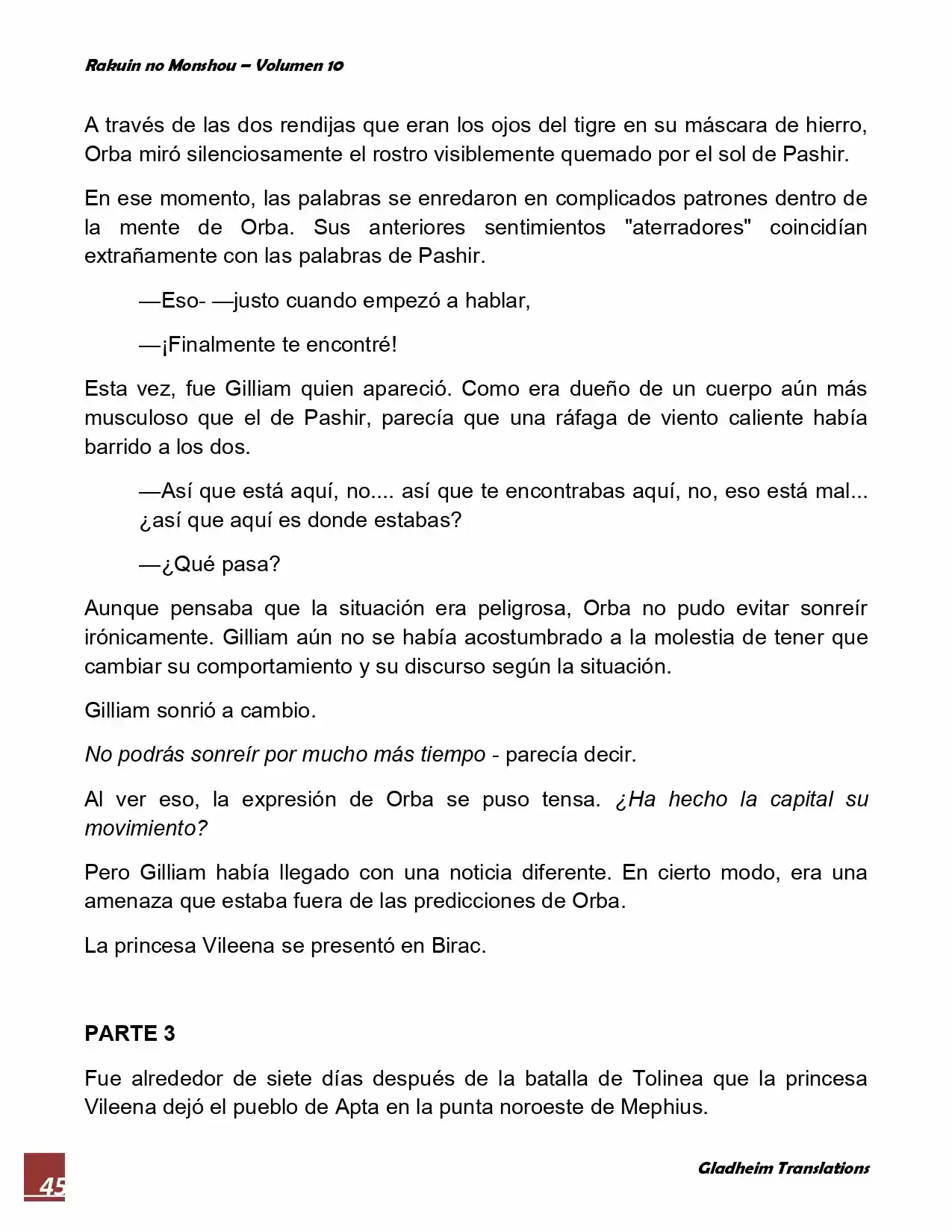 Rakuin No Monshou (Novela) - Capítulo 74 - Página 26 - LectorTMOo