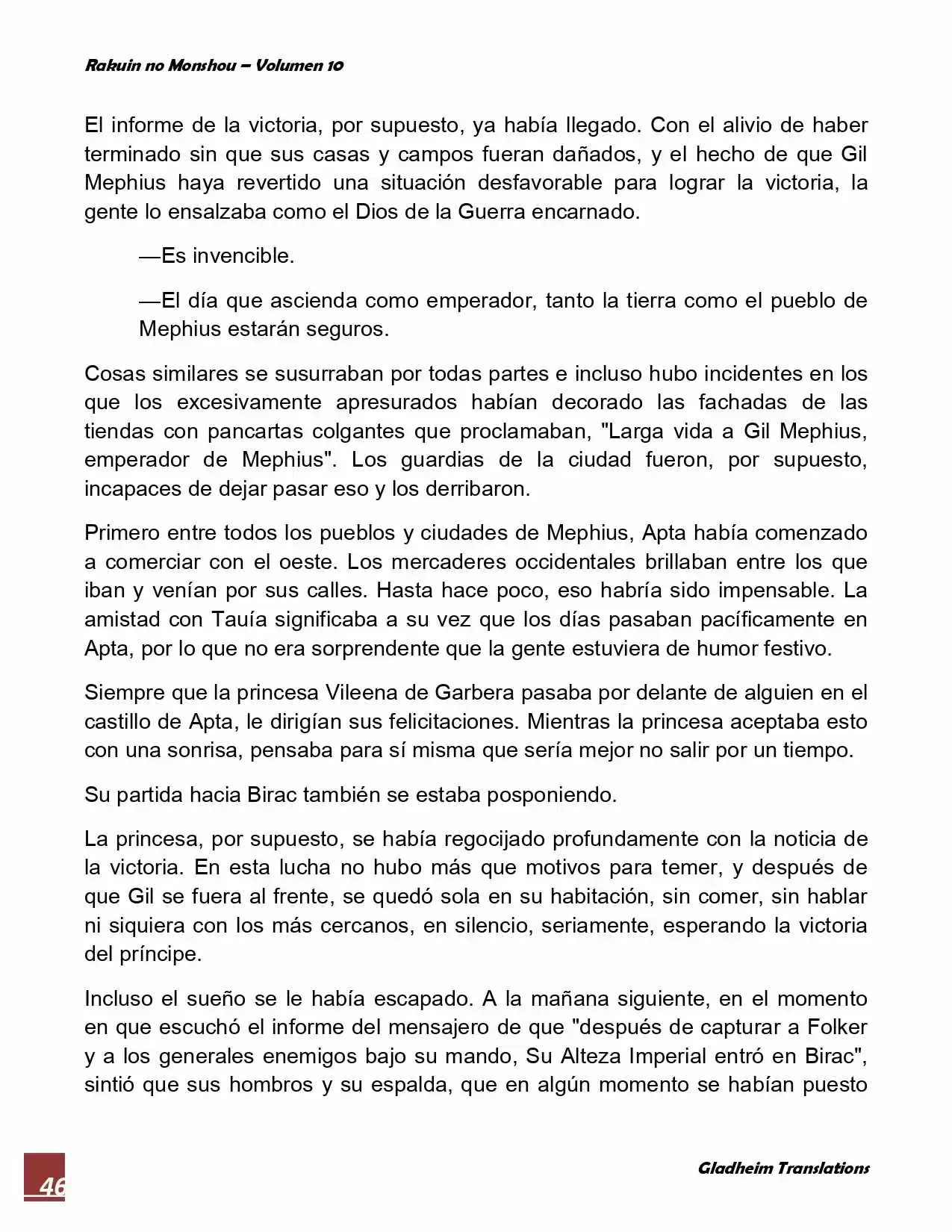 Rakuin No Monshou (Novela) - Capítulo 74 - Página 27 - LectorTMOo