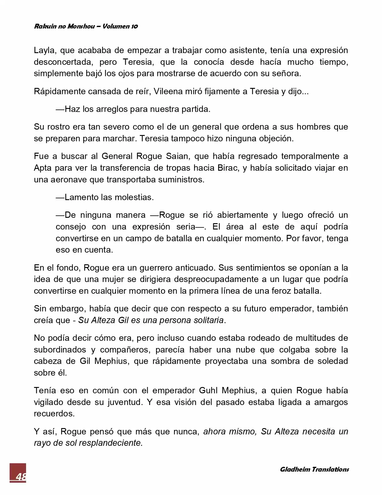 Rakuin No Monshou (Novela) - Capítulo 74 - Página 29 - LectorTMOo