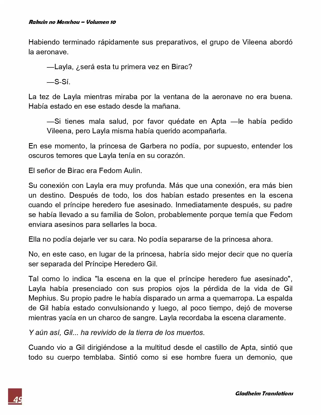 Rakuin No Monshou (Novela) - Capítulo 74 - Página 30 - LectorTMOo