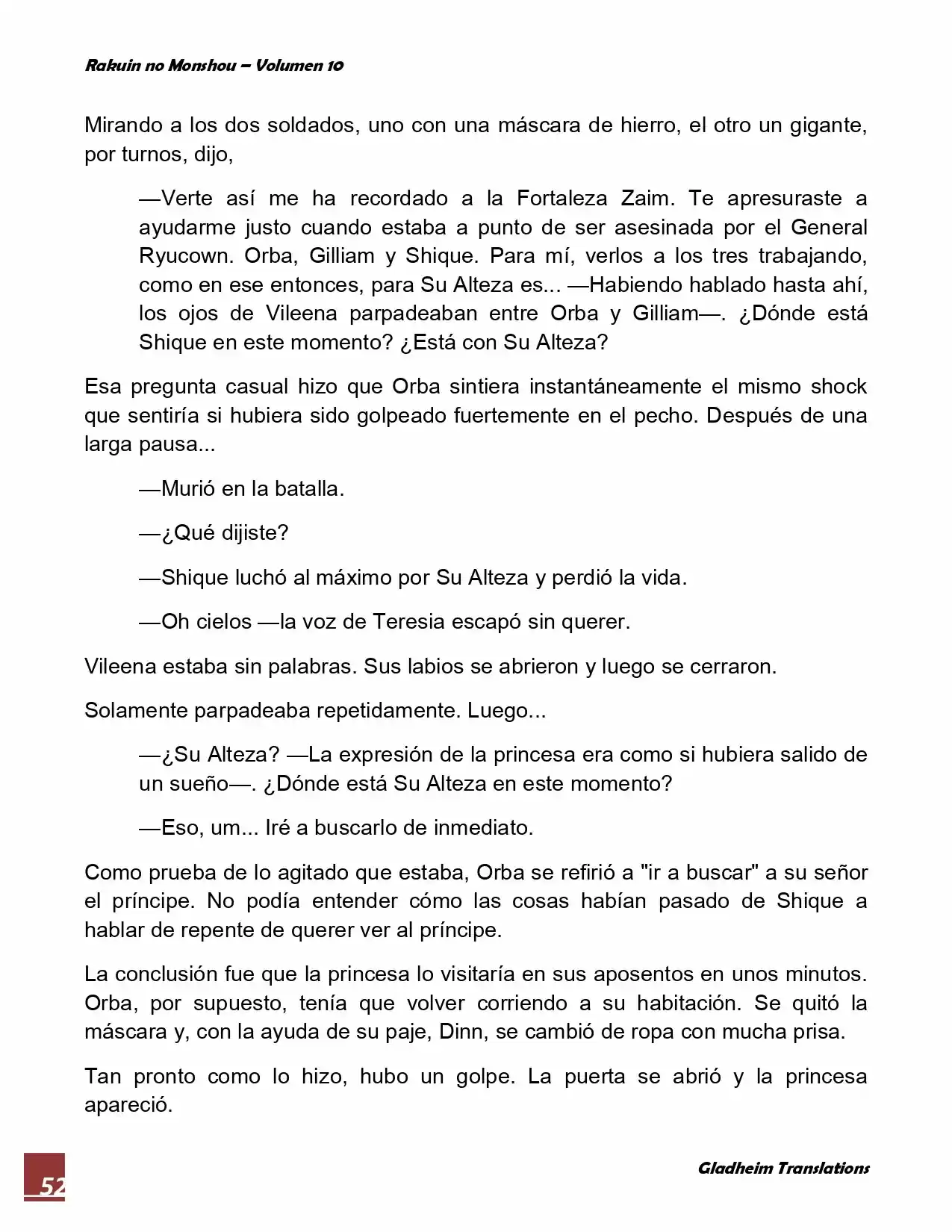 Rakuin No Monshou (Novela) - Capítulo 74 - Página 33 - LectorTMOo