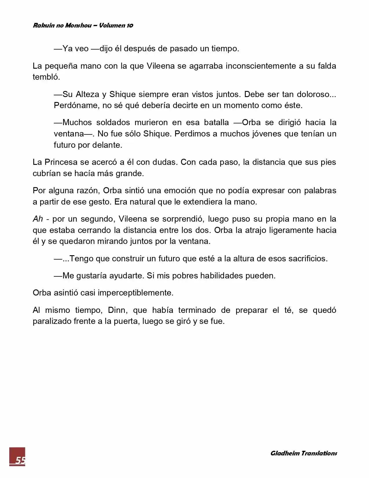Rakuin No Monshou (Novela) - Capítulo 74 - Página 36 - LectorTMOo