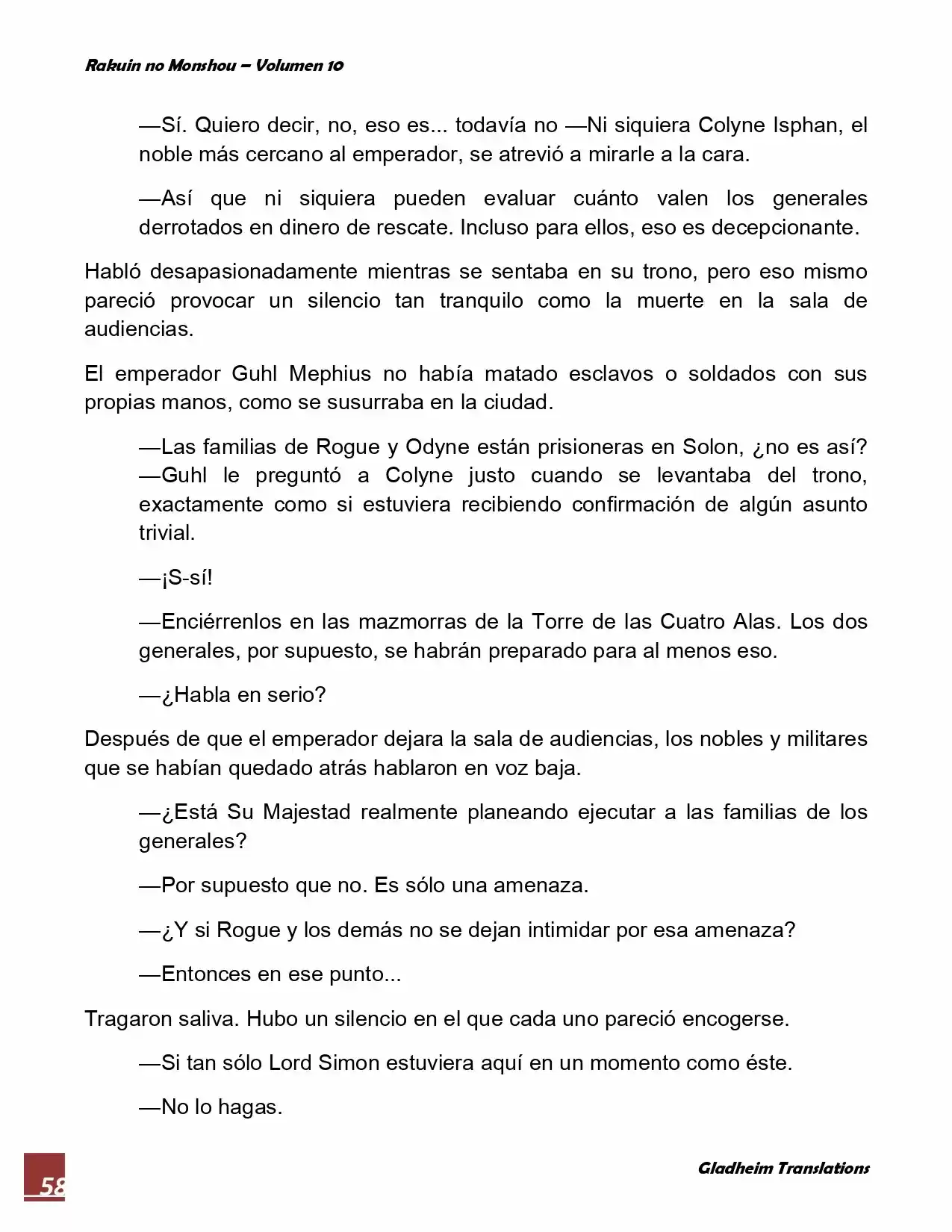 Rakuin No Monshou (Novela) - Capítulo 75 - Página 3 - LectorTMOo