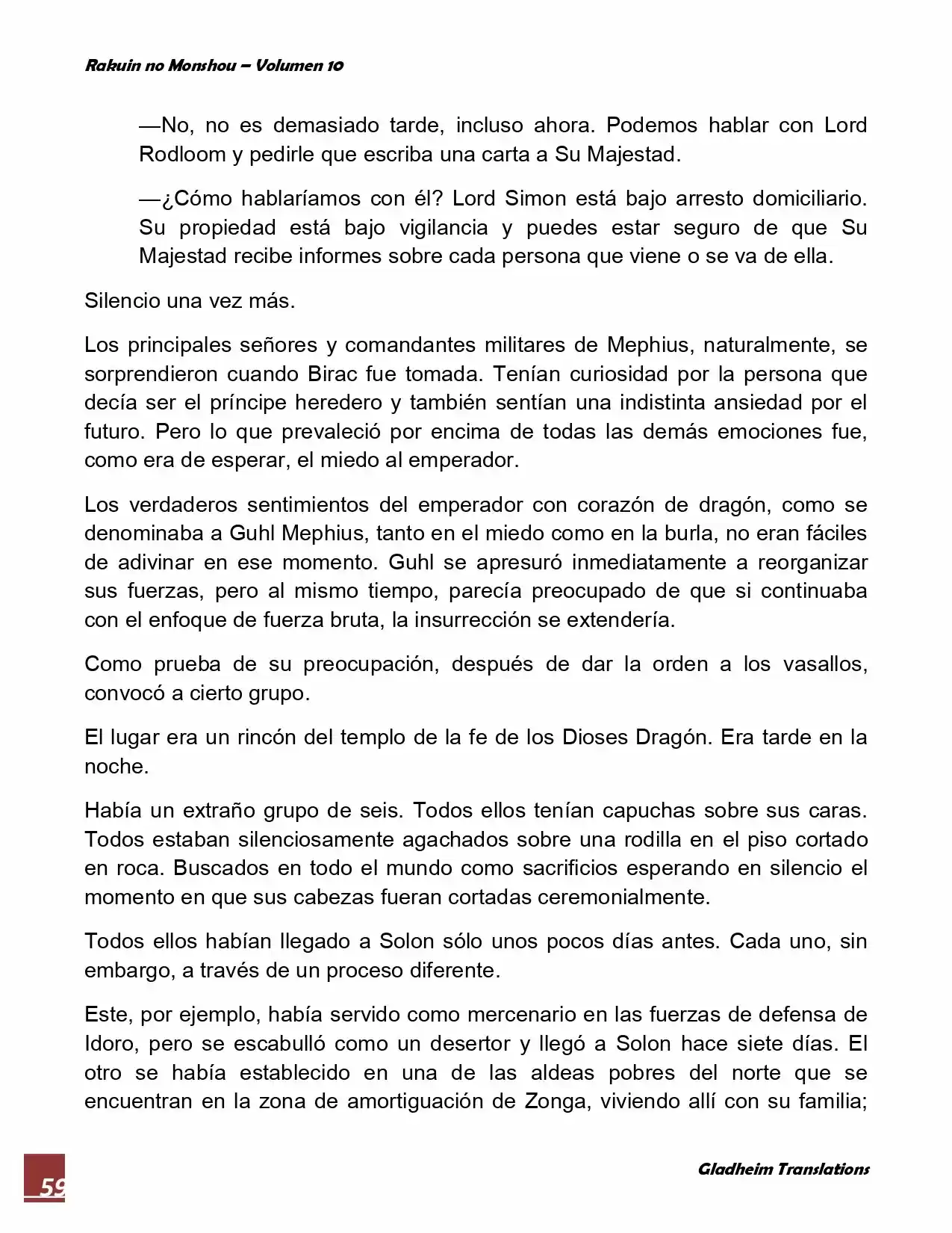 Rakuin No Monshou (Novela) - Capítulo 75 - Página 4 - LectorTMOo