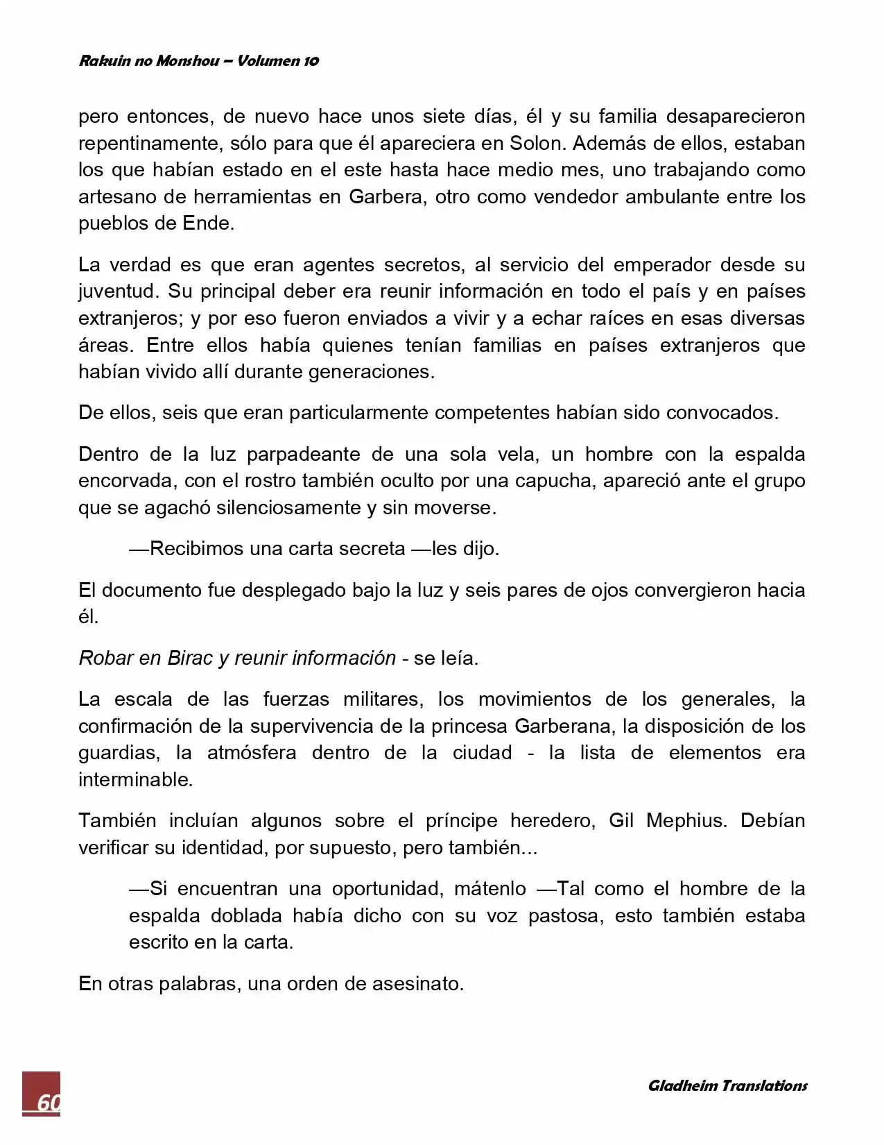 Rakuin No Monshou (Novela) - Capítulo 75 - Página 5 - LectorTMOo