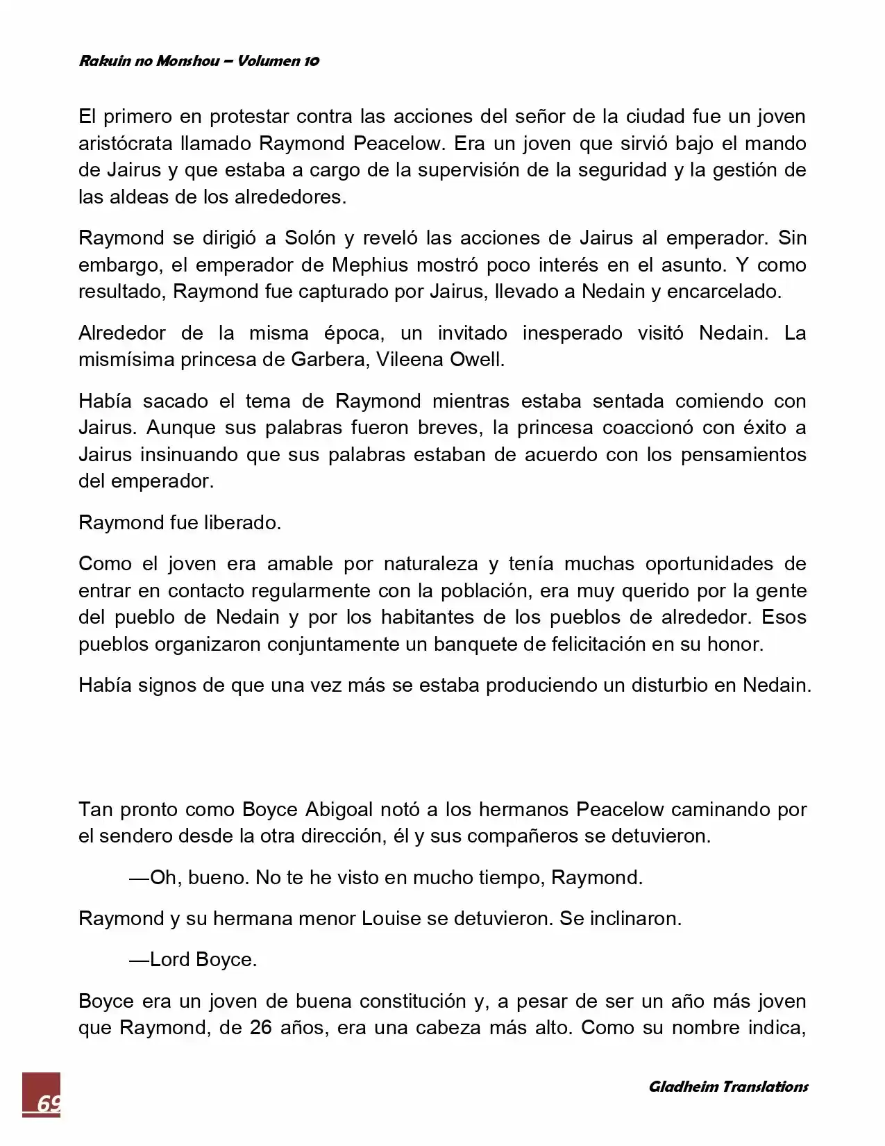 Rakuin No Monshou (Novela) - Capítulo 75 - Página 14 - LectorTMOo