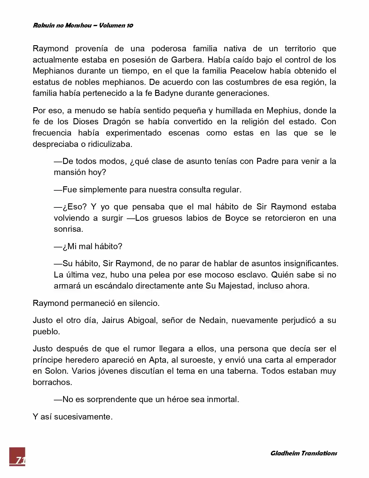 Rakuin No Monshou (Novela) - Capítulo 75 - Página 16 - LectorTMOo