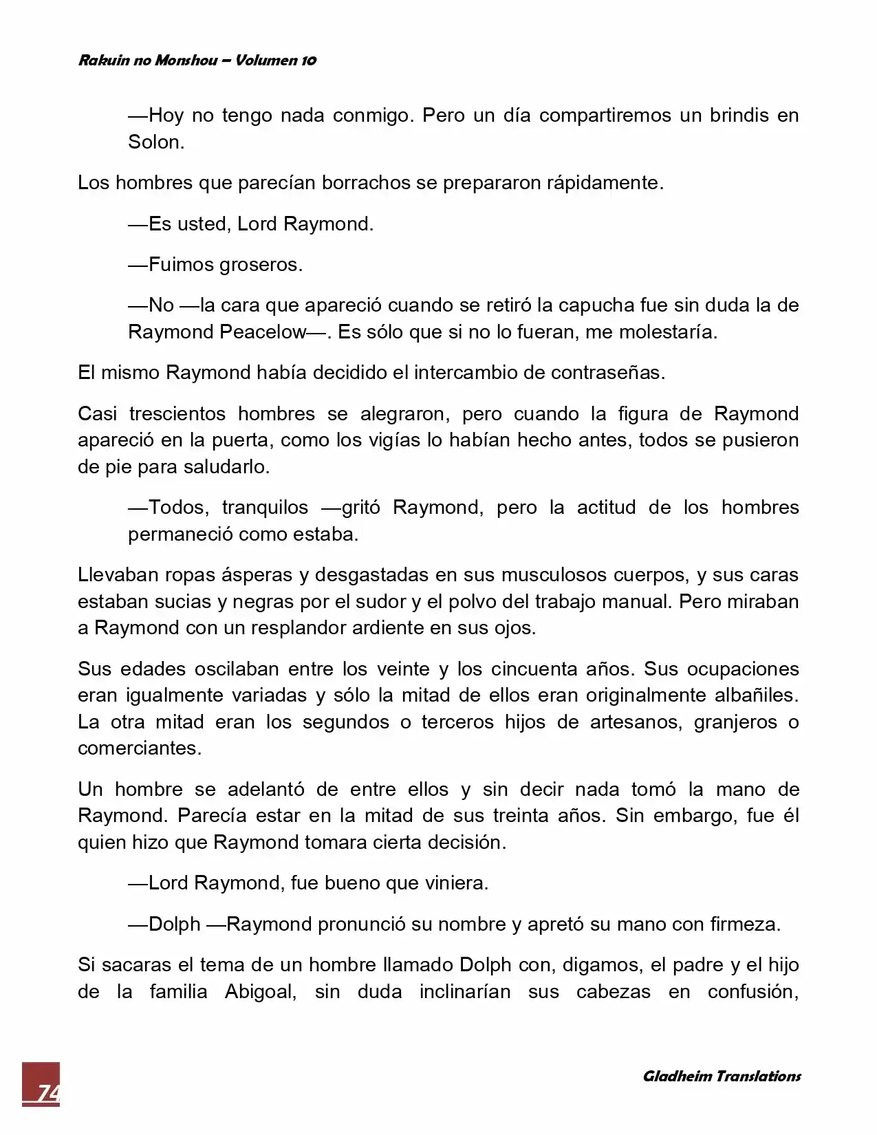 Rakuin No Monshou (Novela) - Capítulo 75 - Página 19 - LectorTMOo