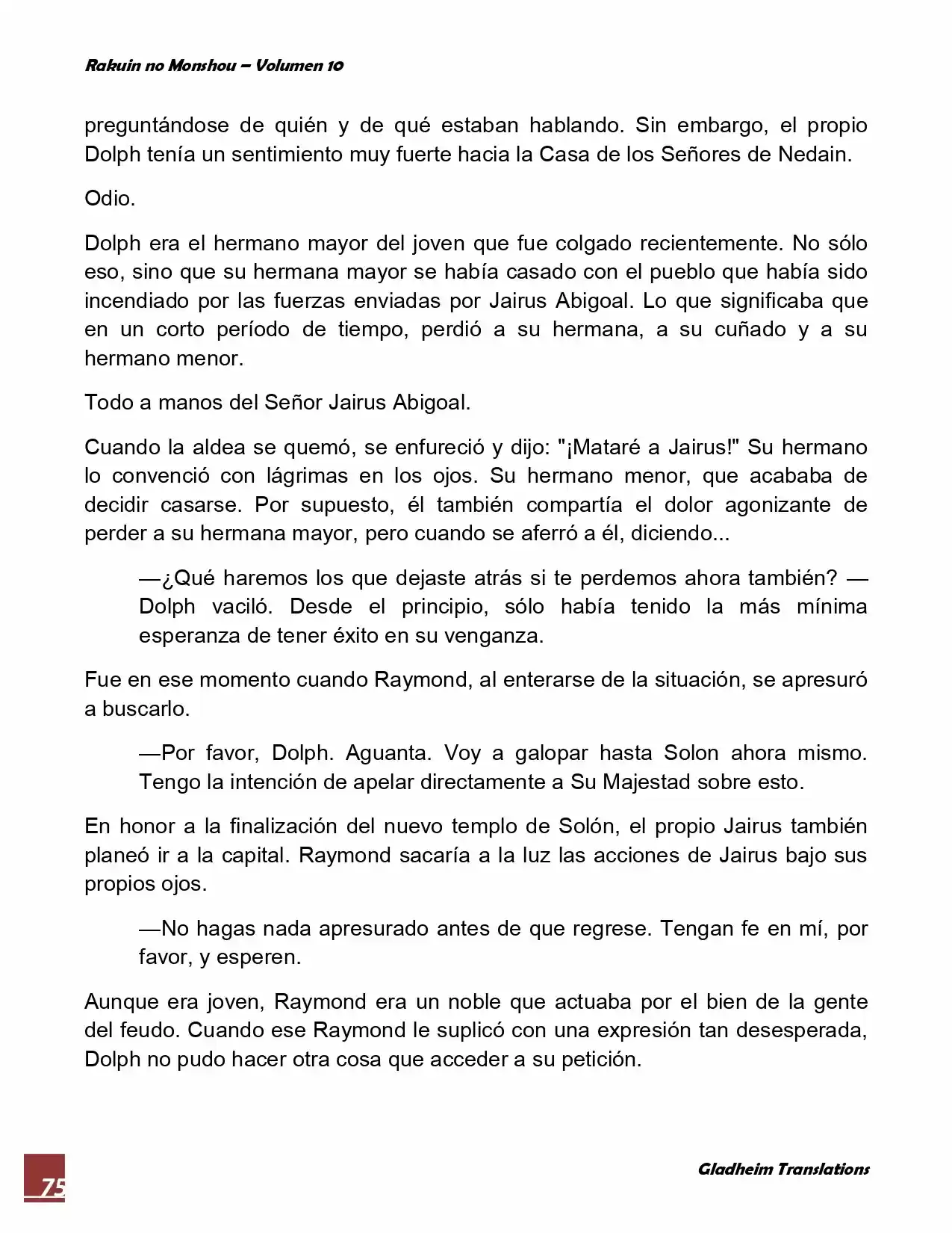 Rakuin No Monshou (Novela) - Capítulo 75 - Página 20 - LectorTMOo